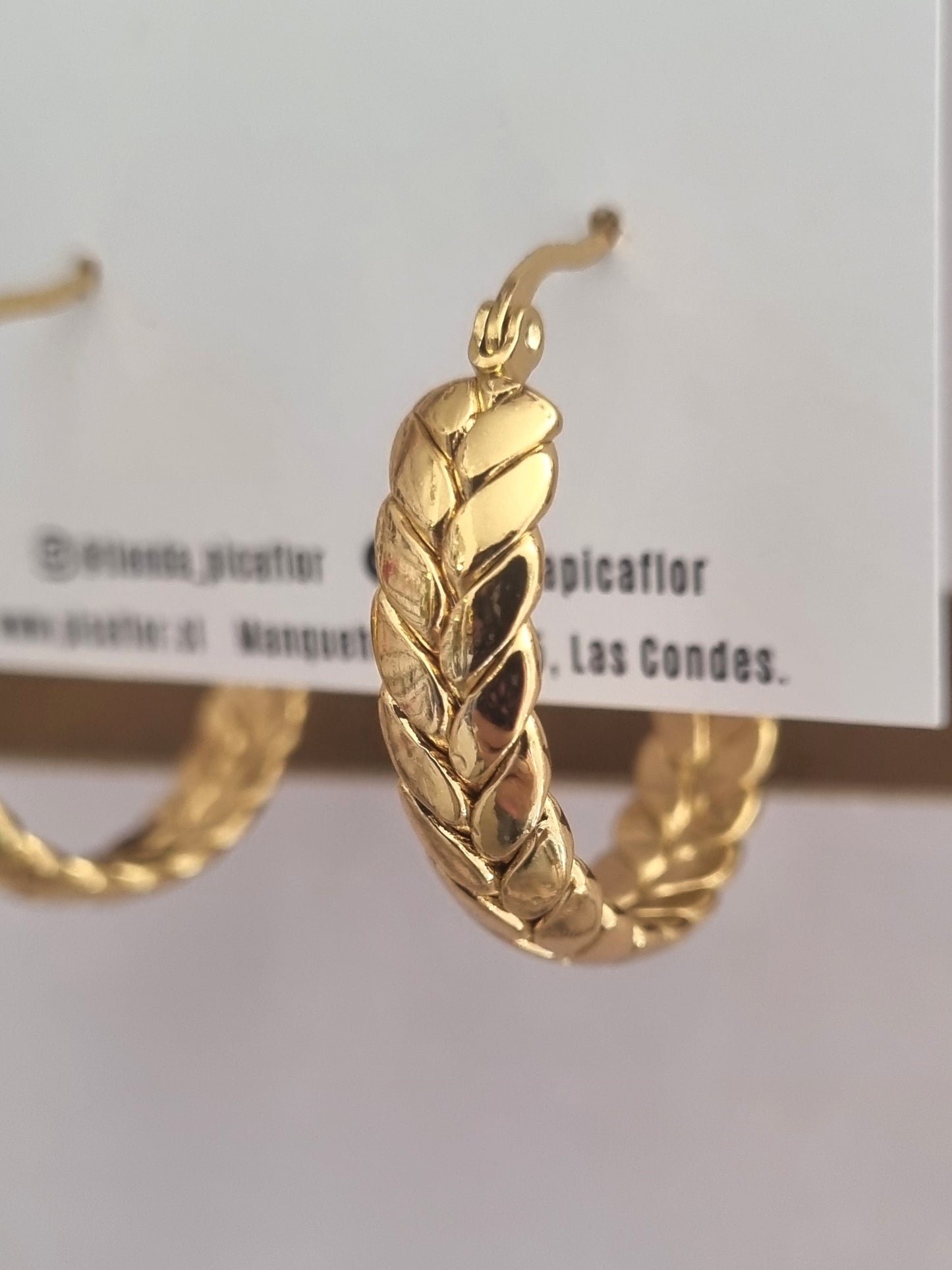 Aro Borla Dorado