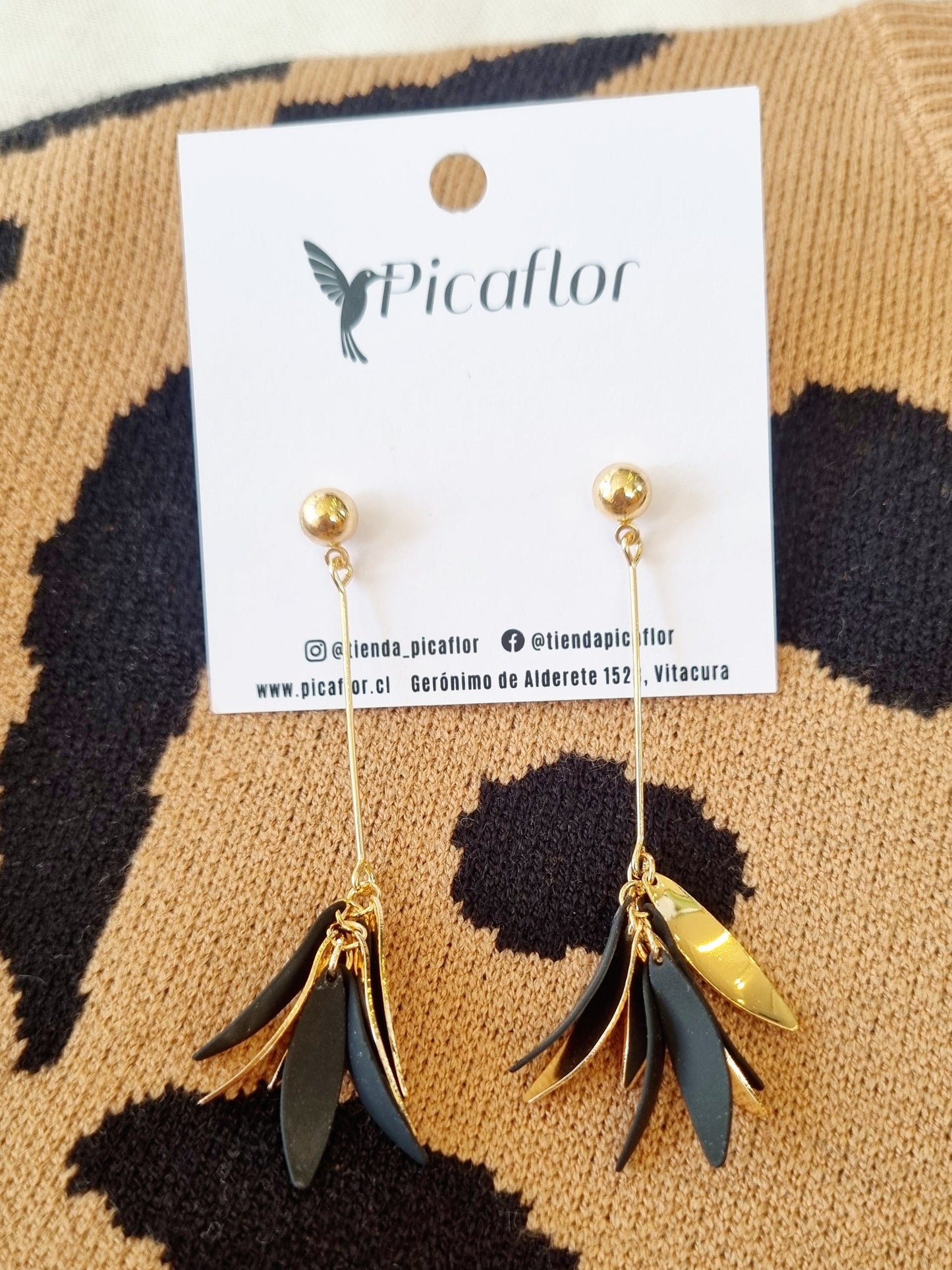 Aro Petalo Negro