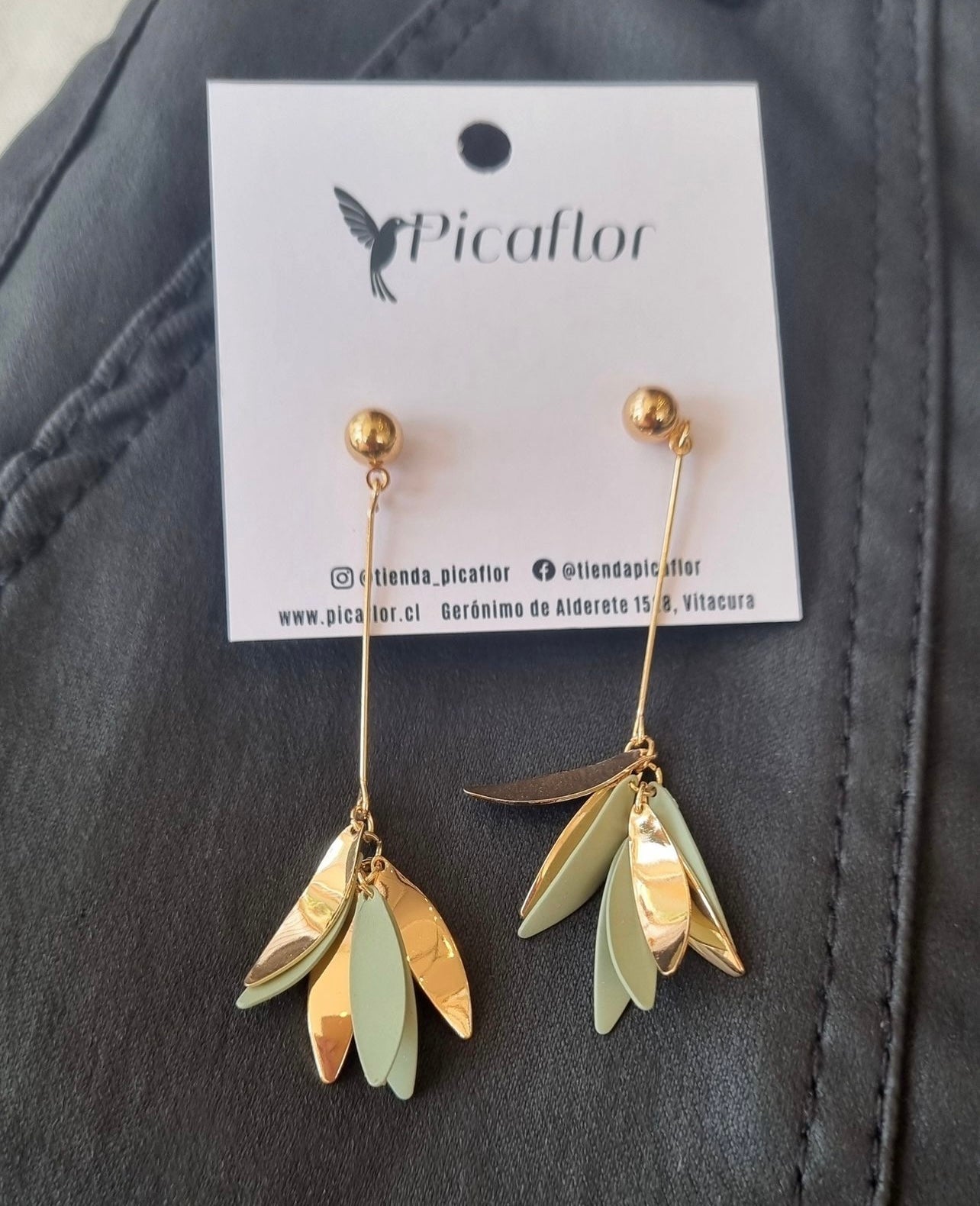 Aro Petalo Verde