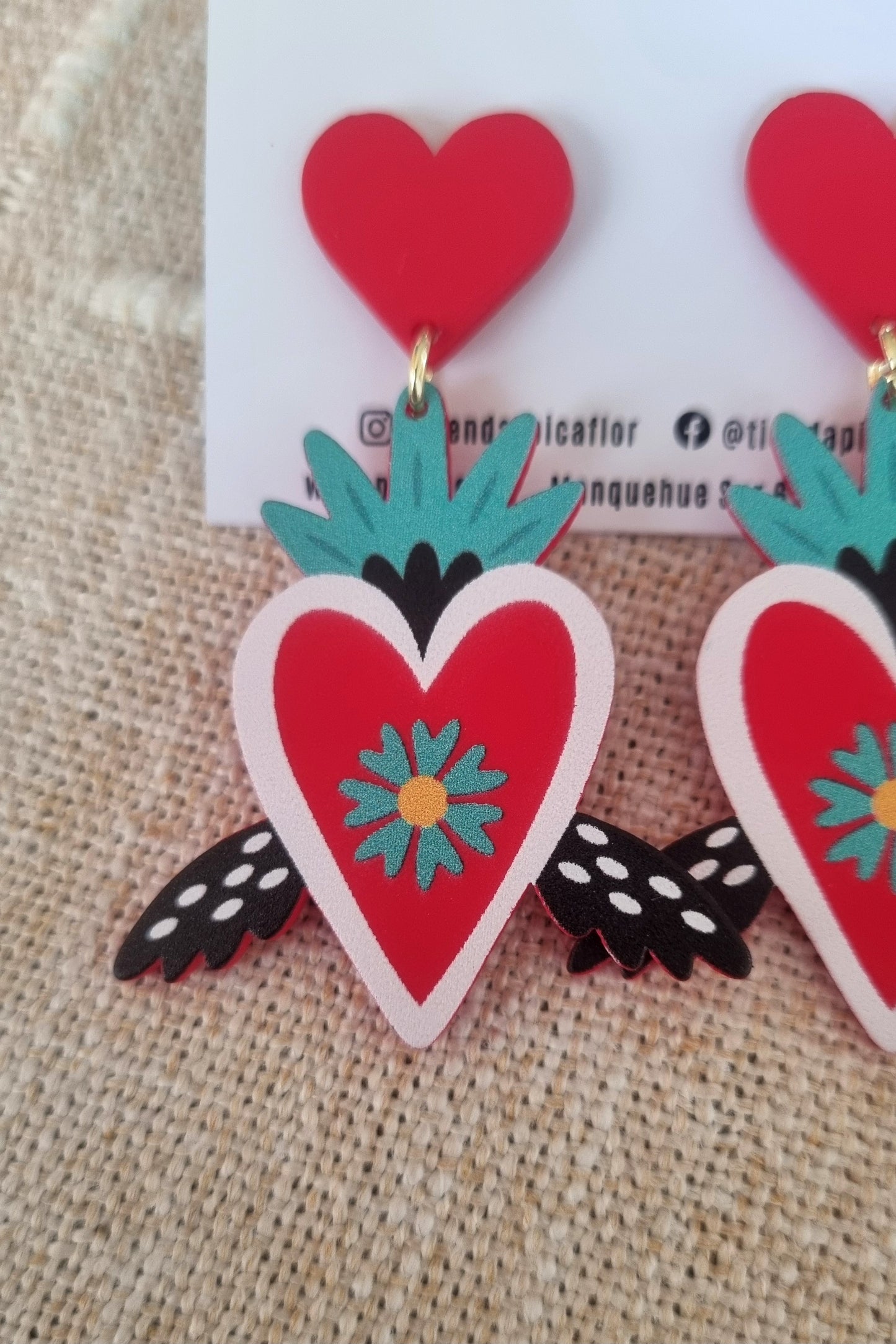 Aros Primula Rojo