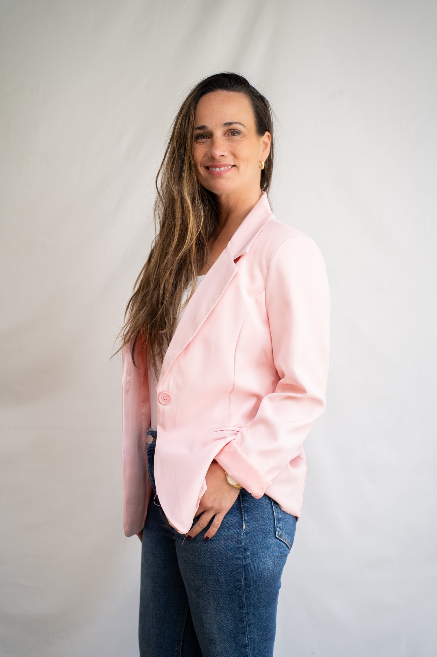 Blazer Coqui Rosa