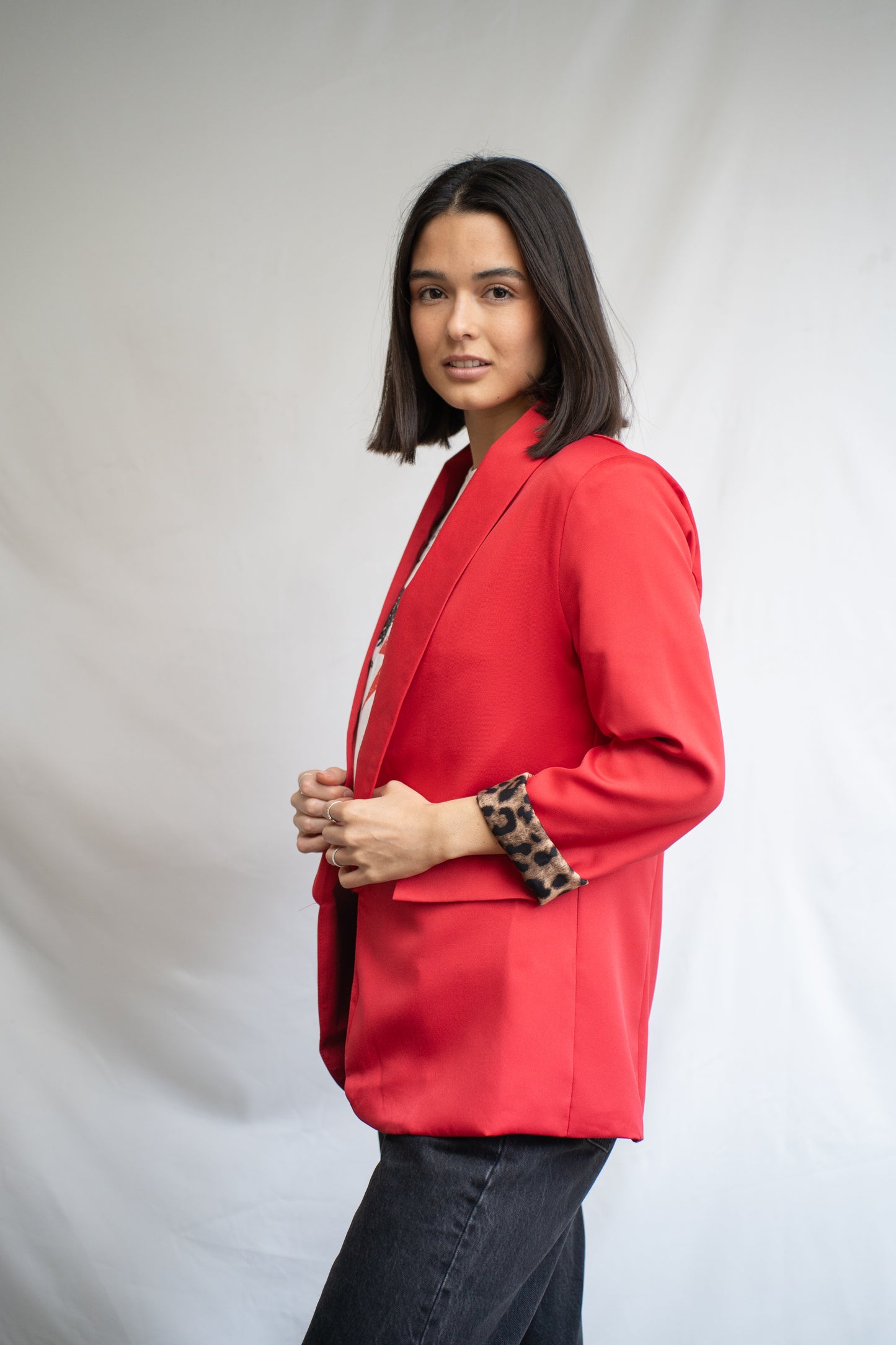 Blazer Dual Rojo Print-Blazer-Picaflor