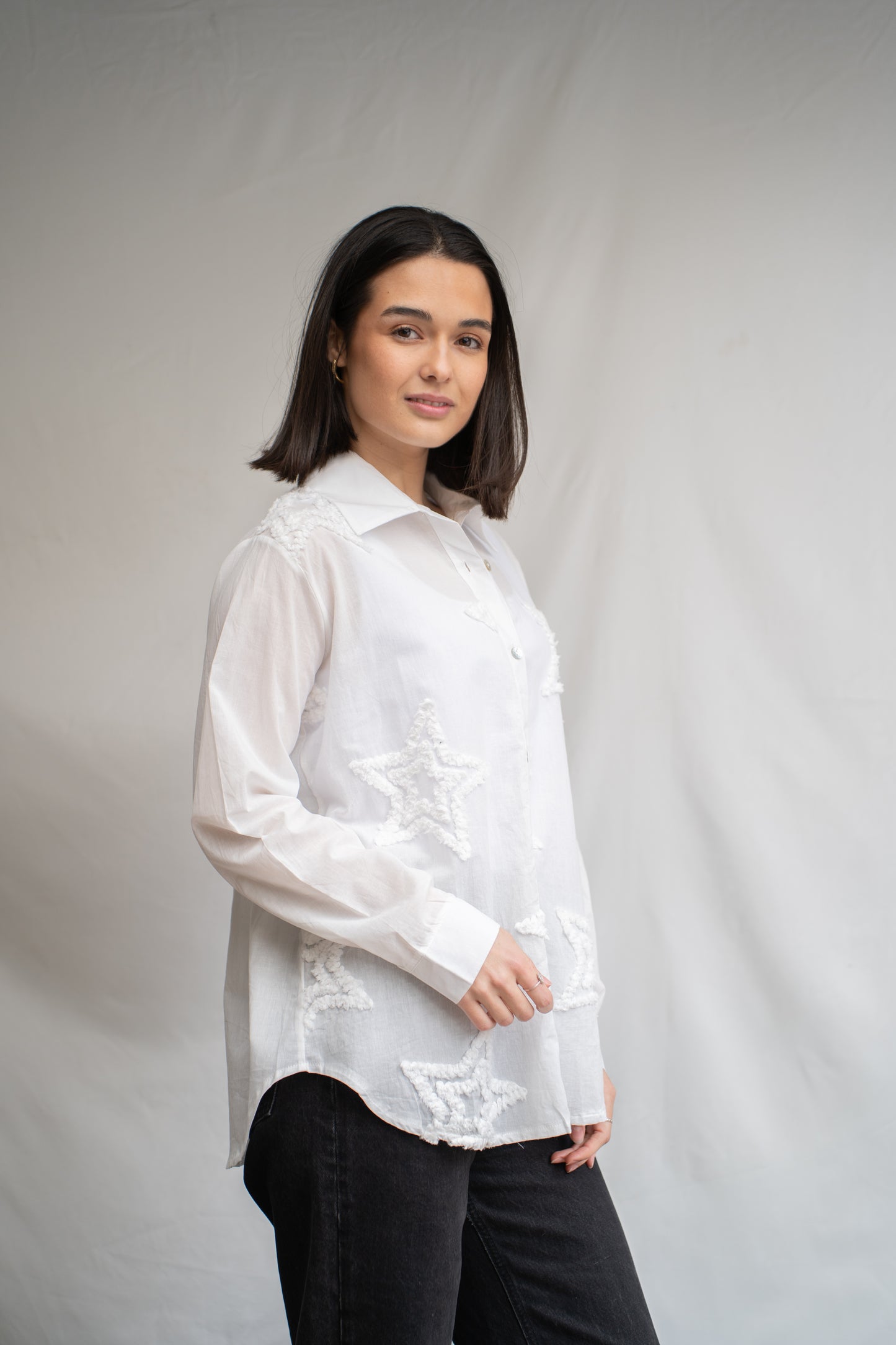 Blusa Molly Blanca Aplicaciones-Blusa-Picaflor