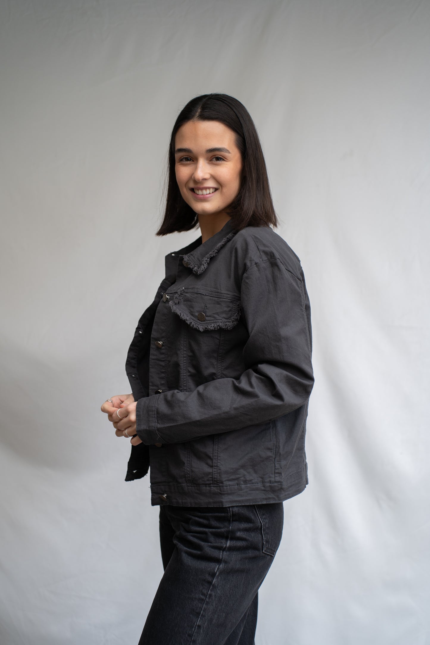 Chaqueta Macarena Negra Básica-Chaqueta-Picaflor