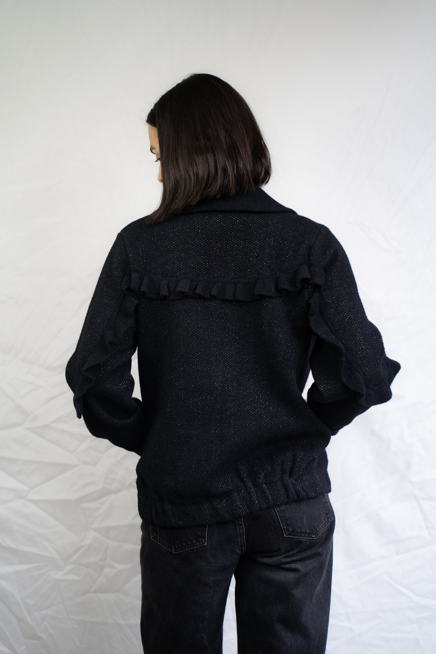 Chaqueta Moni Negra Brillos-Chaqueta-Picaflor