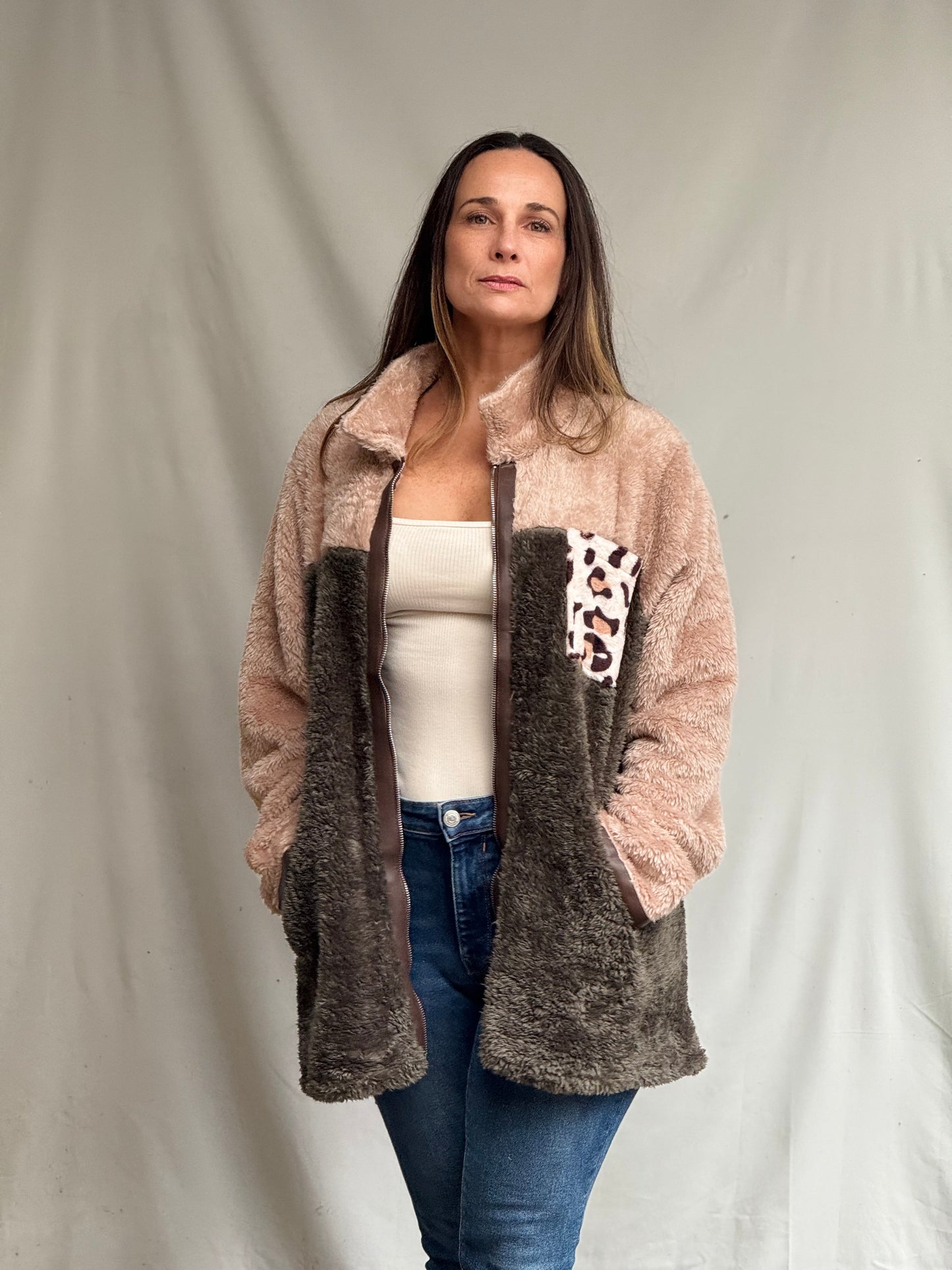Chaqueta Peluda Manaos Verde-Chaqueta-Picaflor