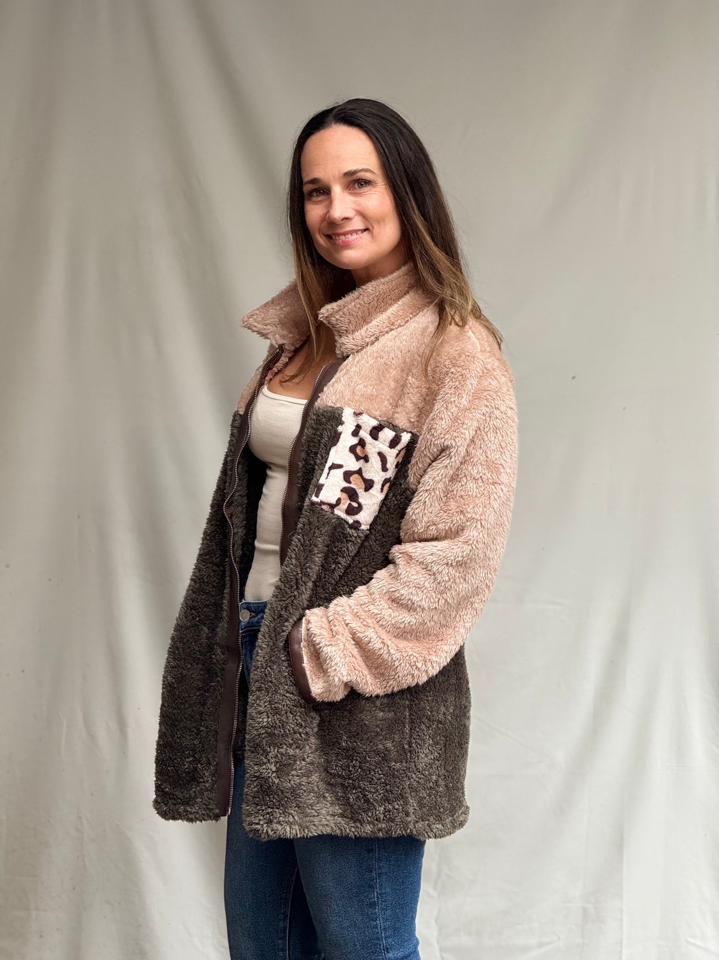 Chaqueta Peluda Manaos Verde-Chaqueta-Picaflor