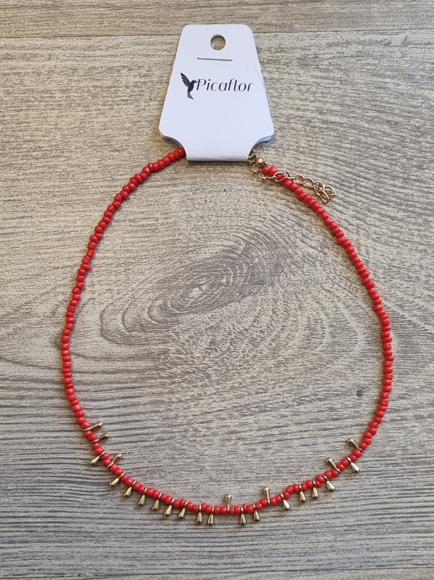 Collar Musti Rojo