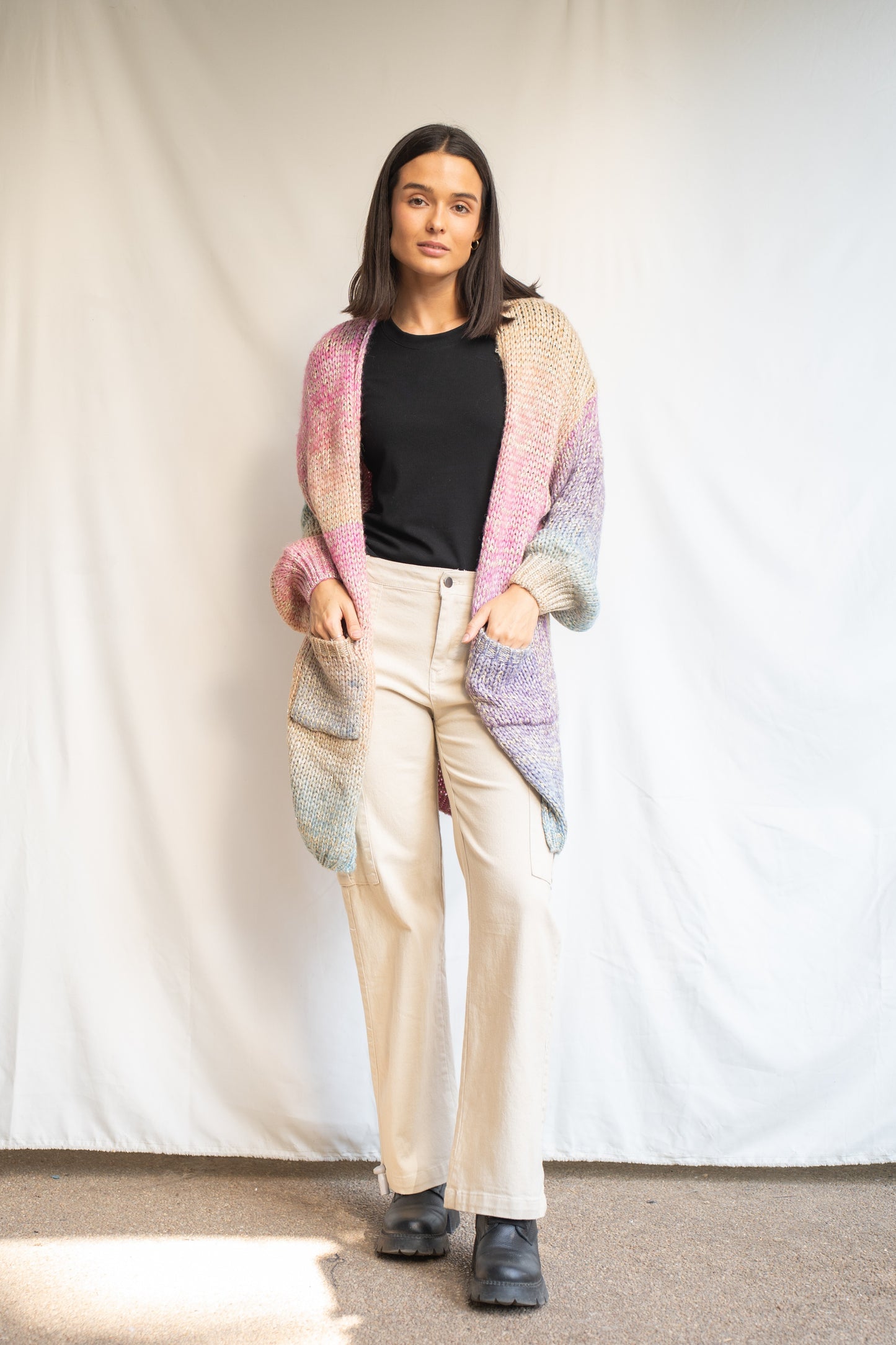 Pantalon Cargo Camila Beige