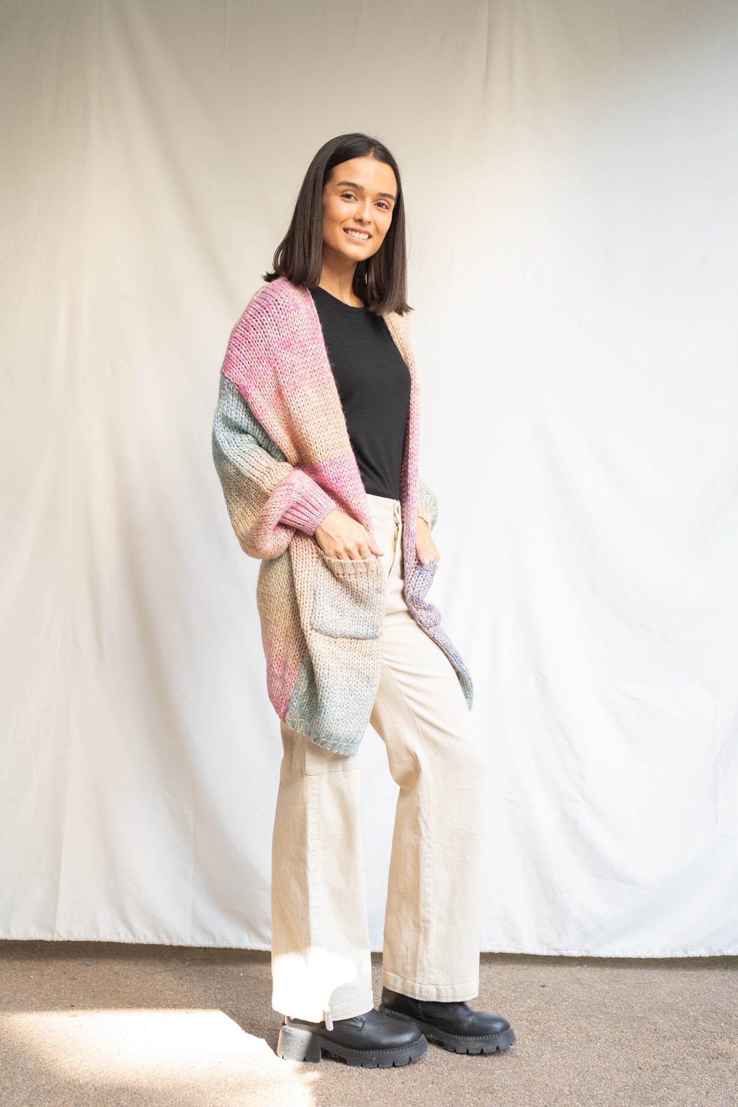 Pantalon Cargo Camila Beige