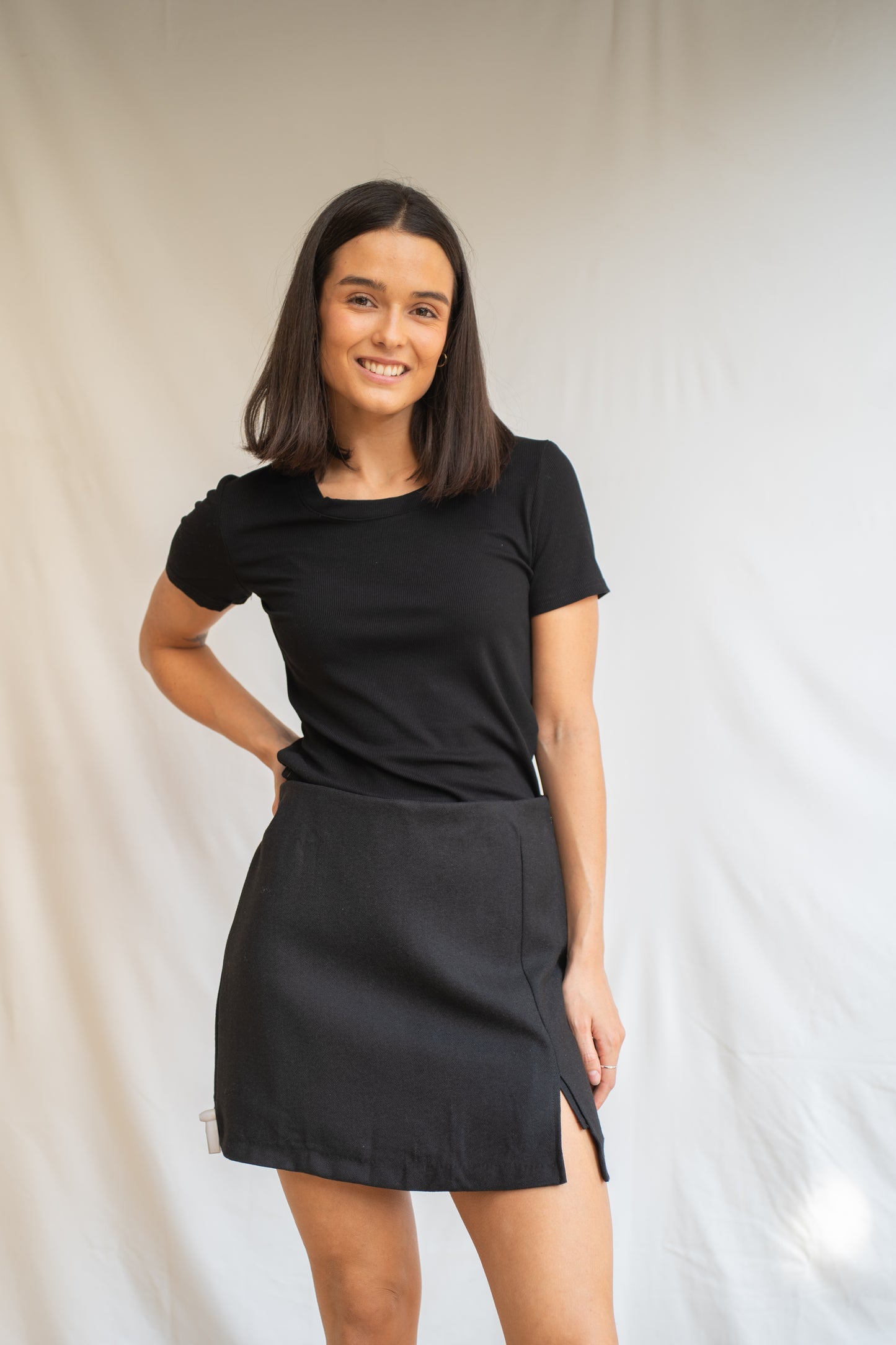 Falda Trapas Negro