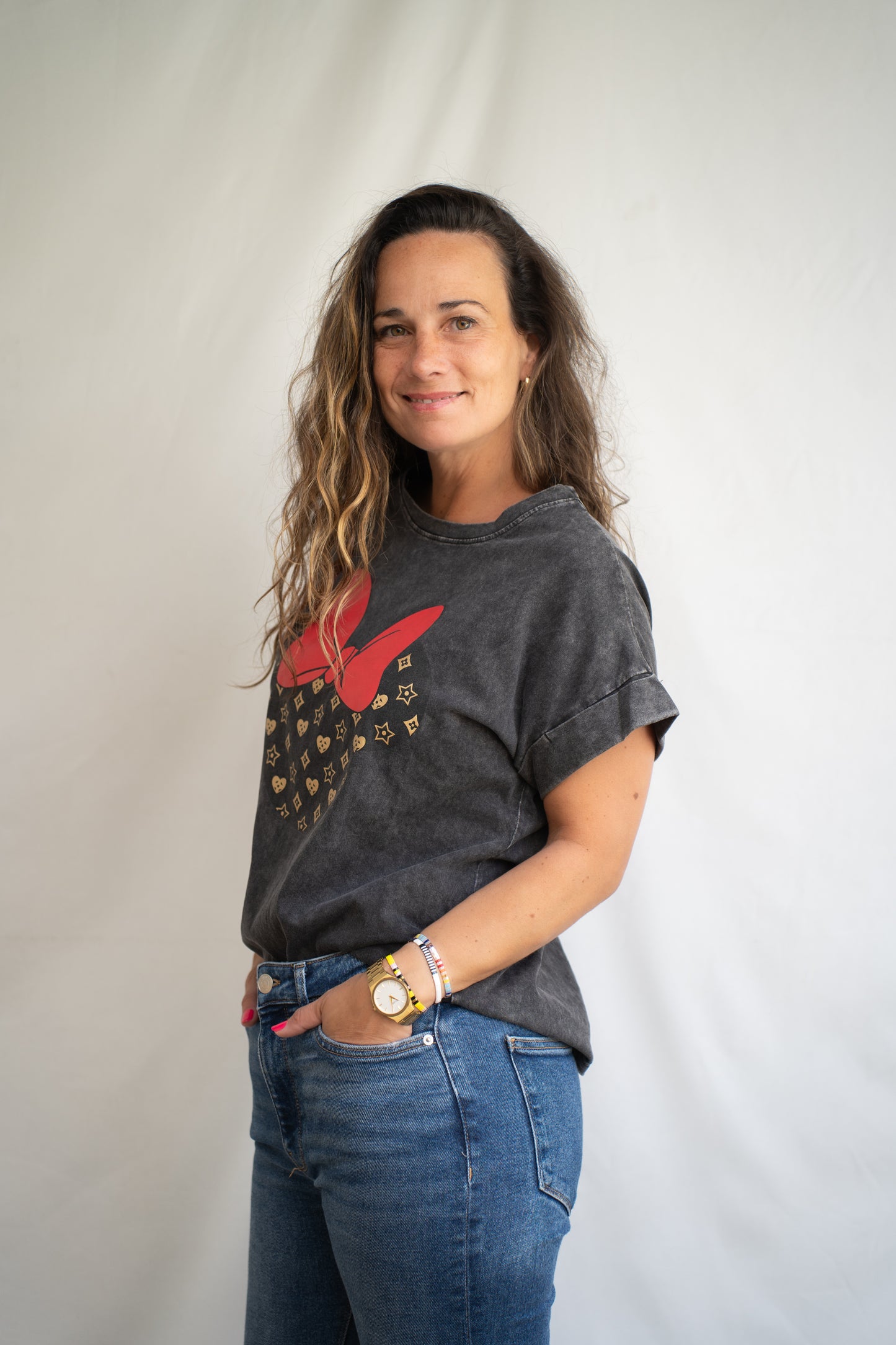 Polera Minina Negra