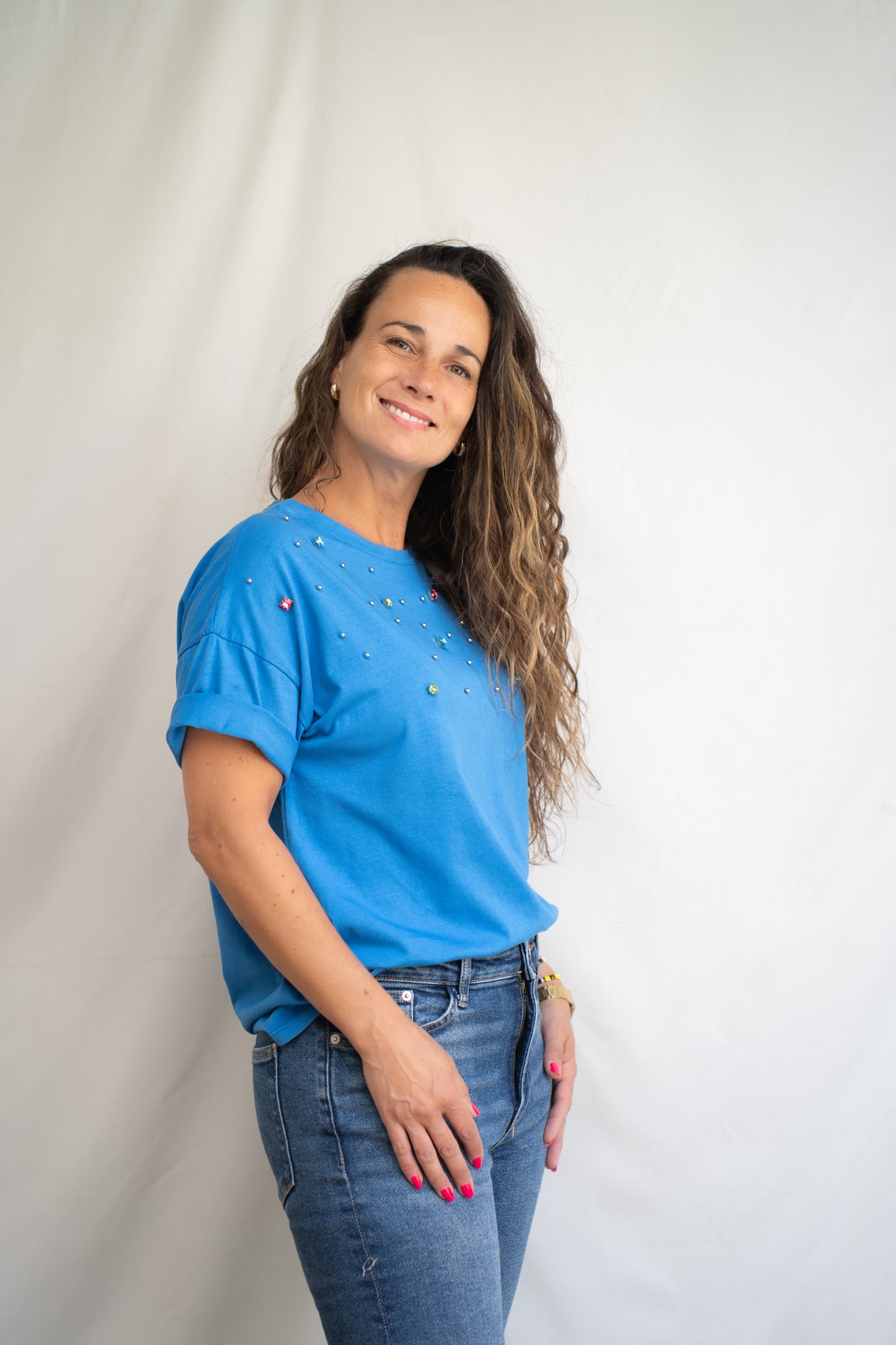 Polera Jaspi Azul