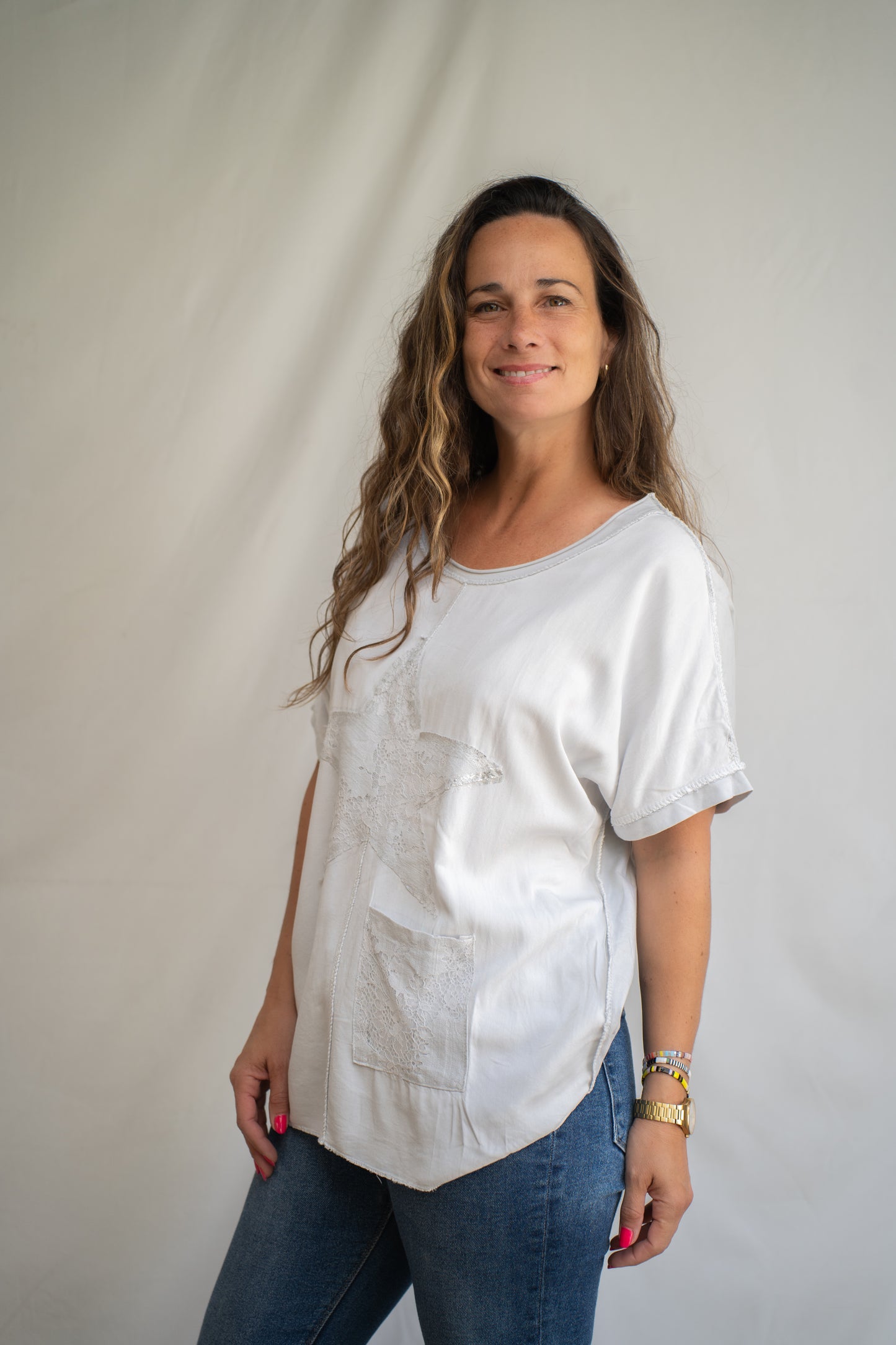 Polera Cinque gris