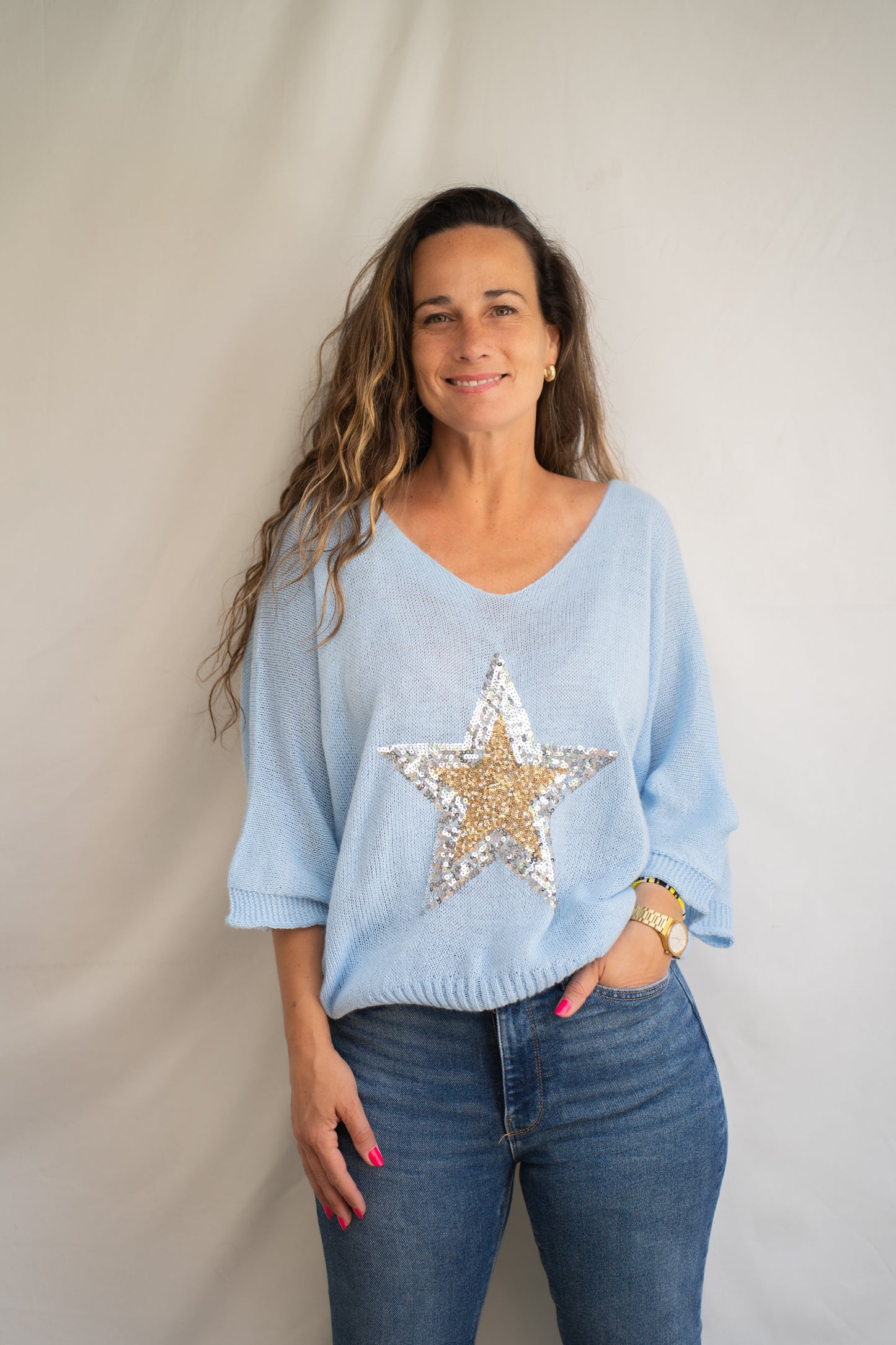 Chaleco Fisa Celeste