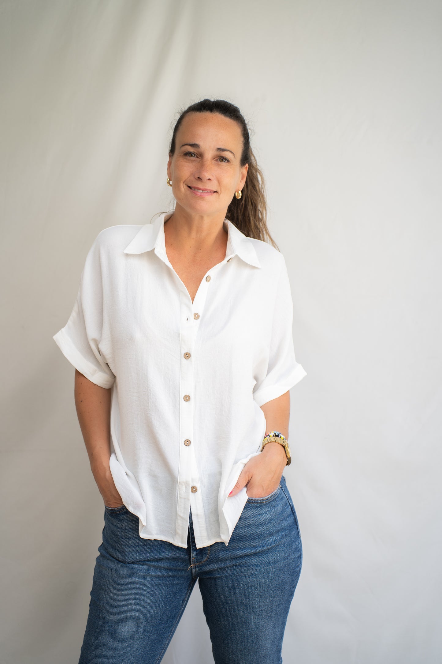 Blusa Mary Blanca