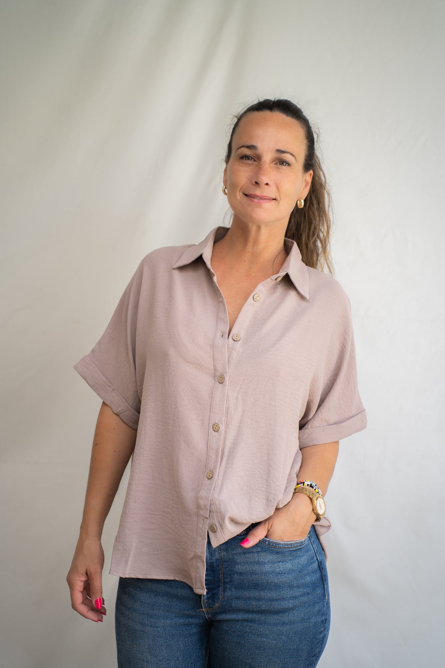 Blusa Mary Beige