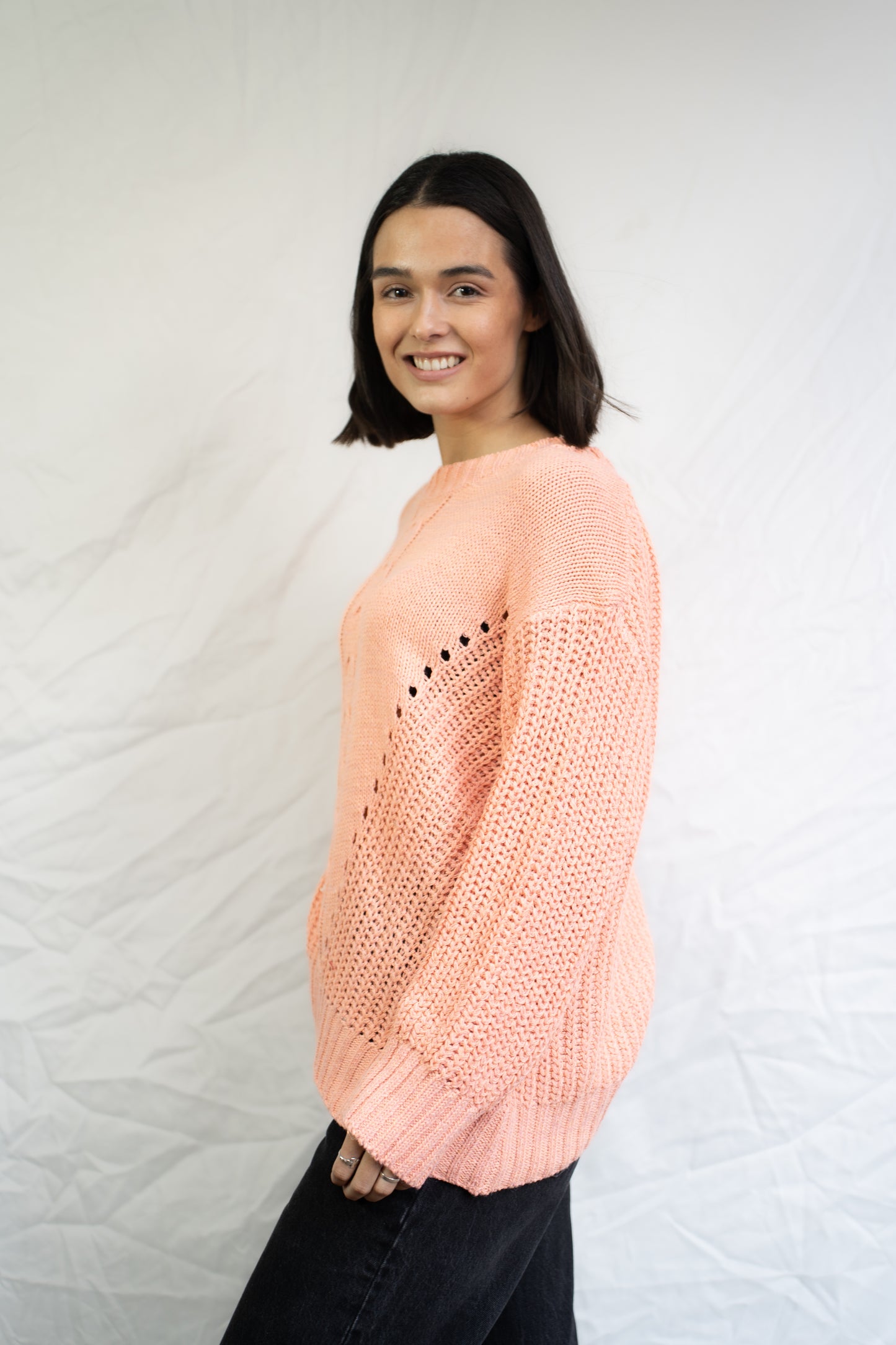 Sweater Libe Damasco Trenzado