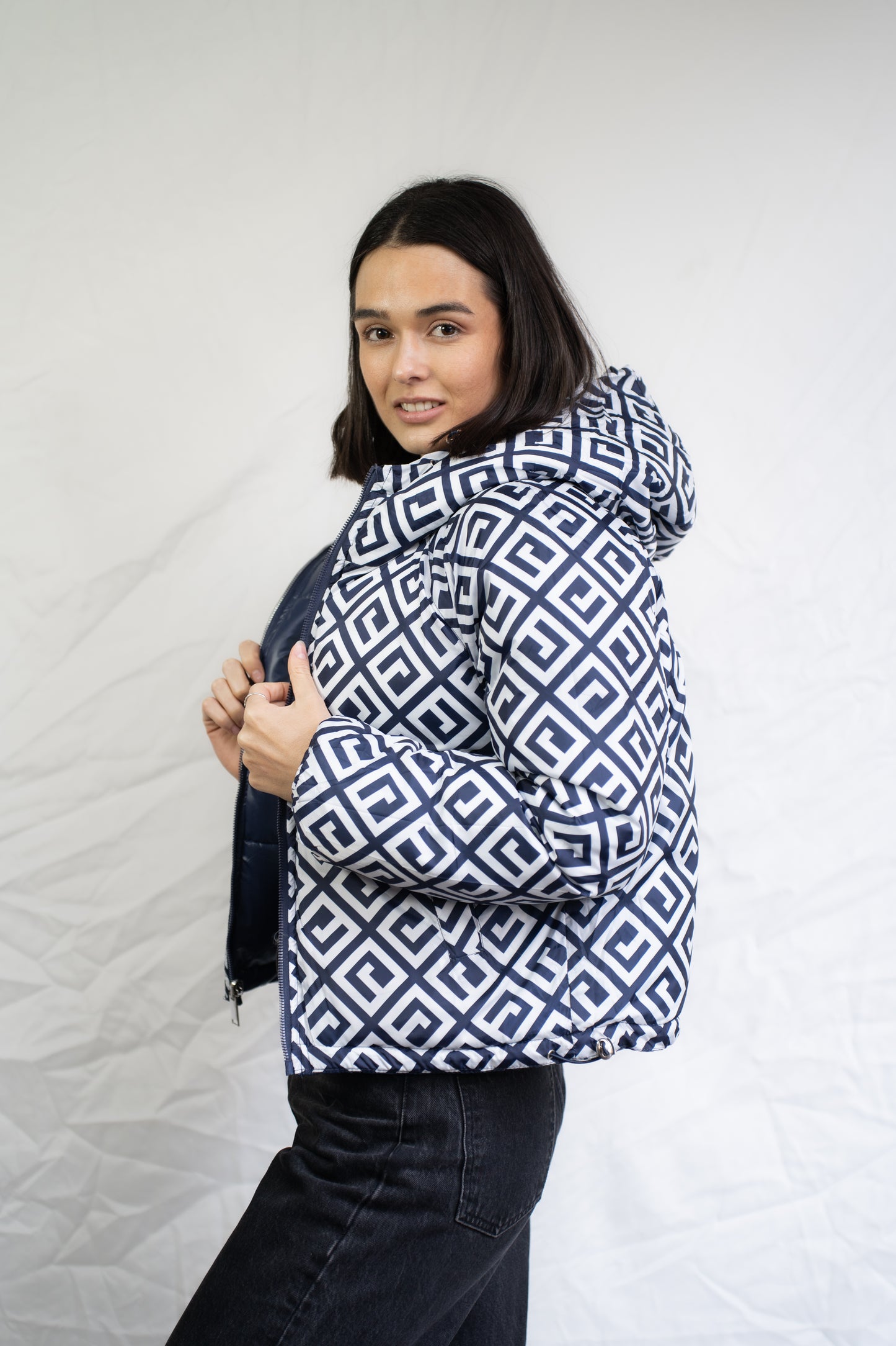 Parka Reversible Rapa Azul