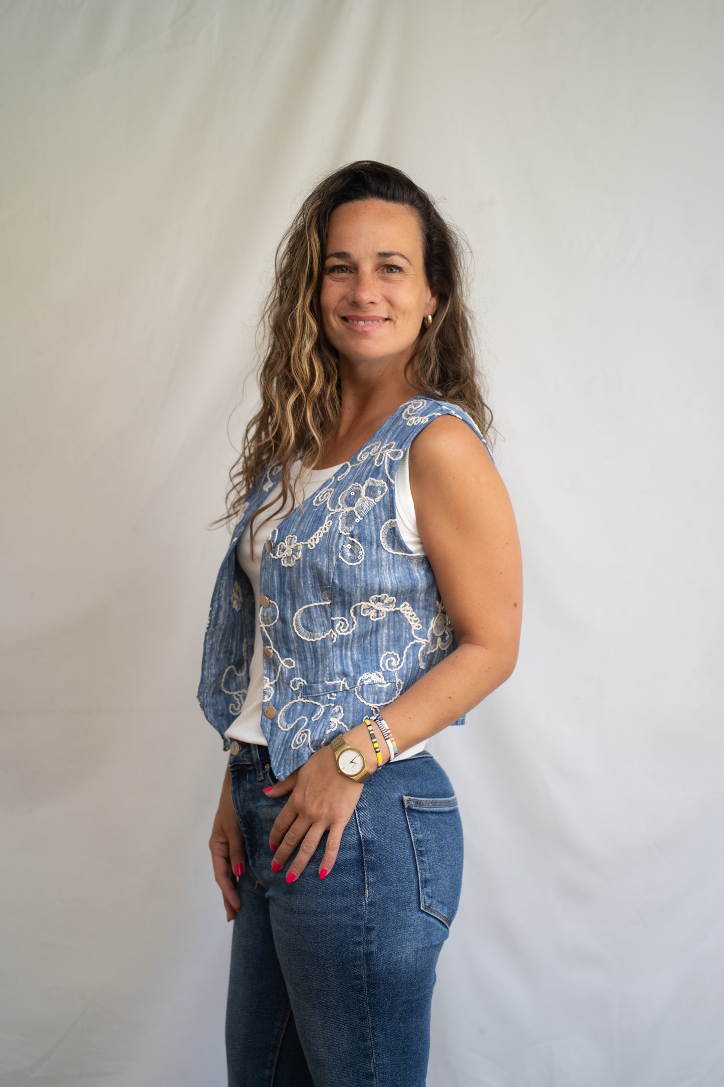 Gillettte Gianina Jeans Bordado