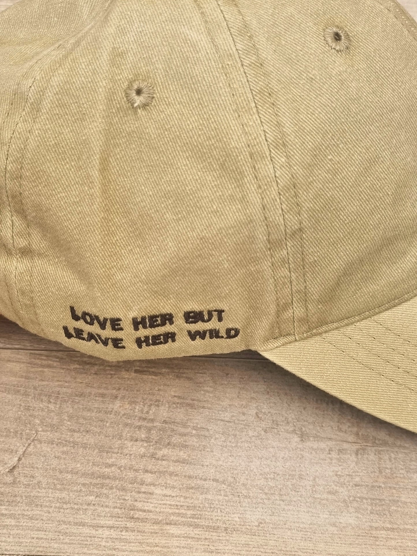 Gorro Heart verde militar claro