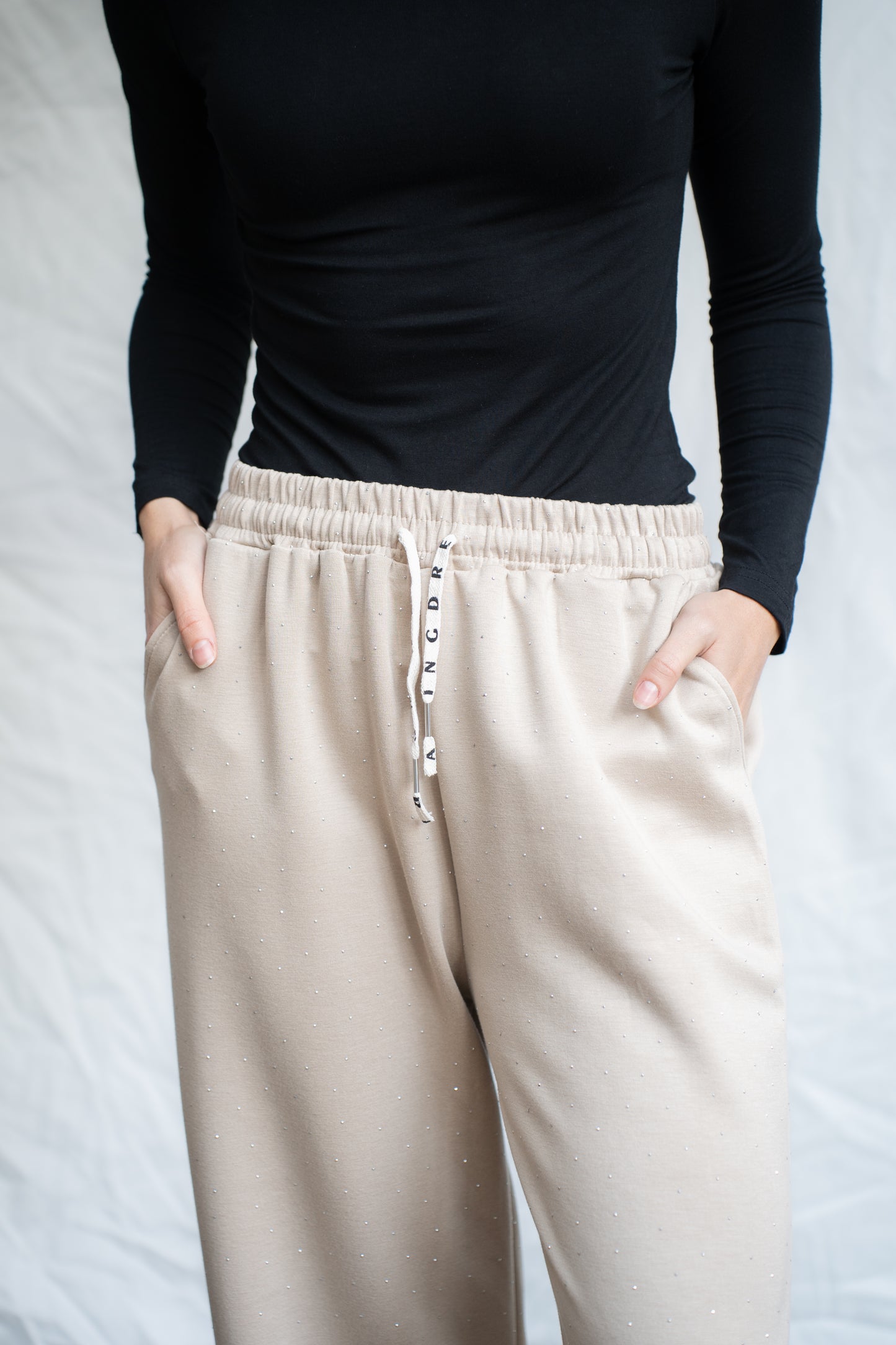 Pantalón Filla Beige Brillos-Pantalón-Picaflor