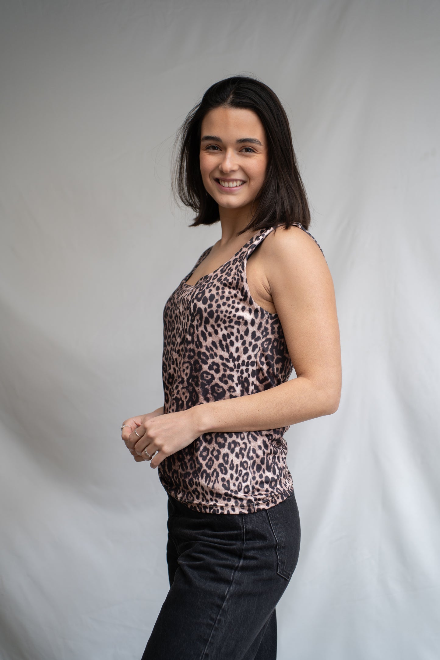 Polera Long Print Ajustada-Polera-Picaflor