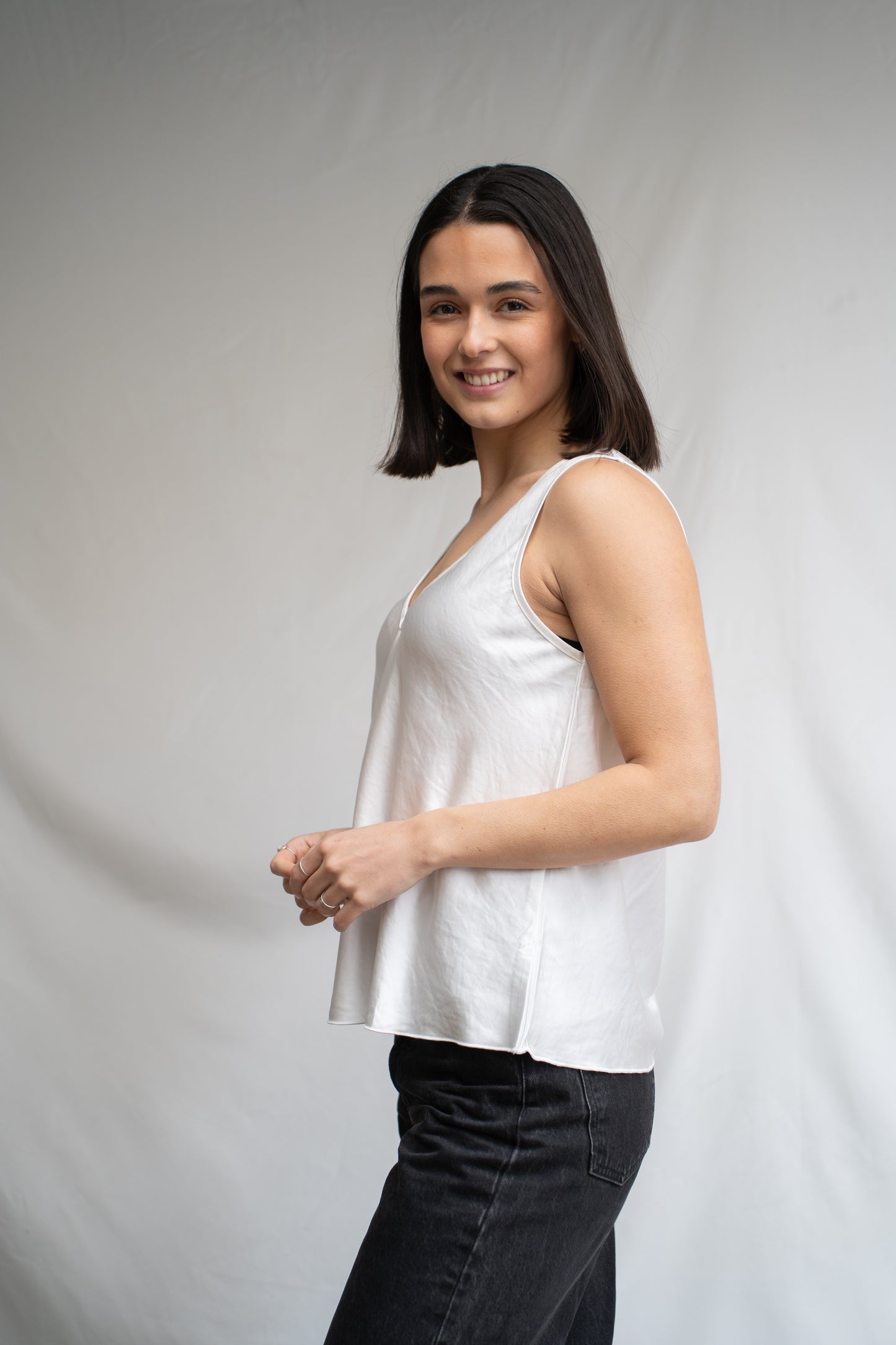 Polera Mariane Blanca Satinada-Polera-Picaflor