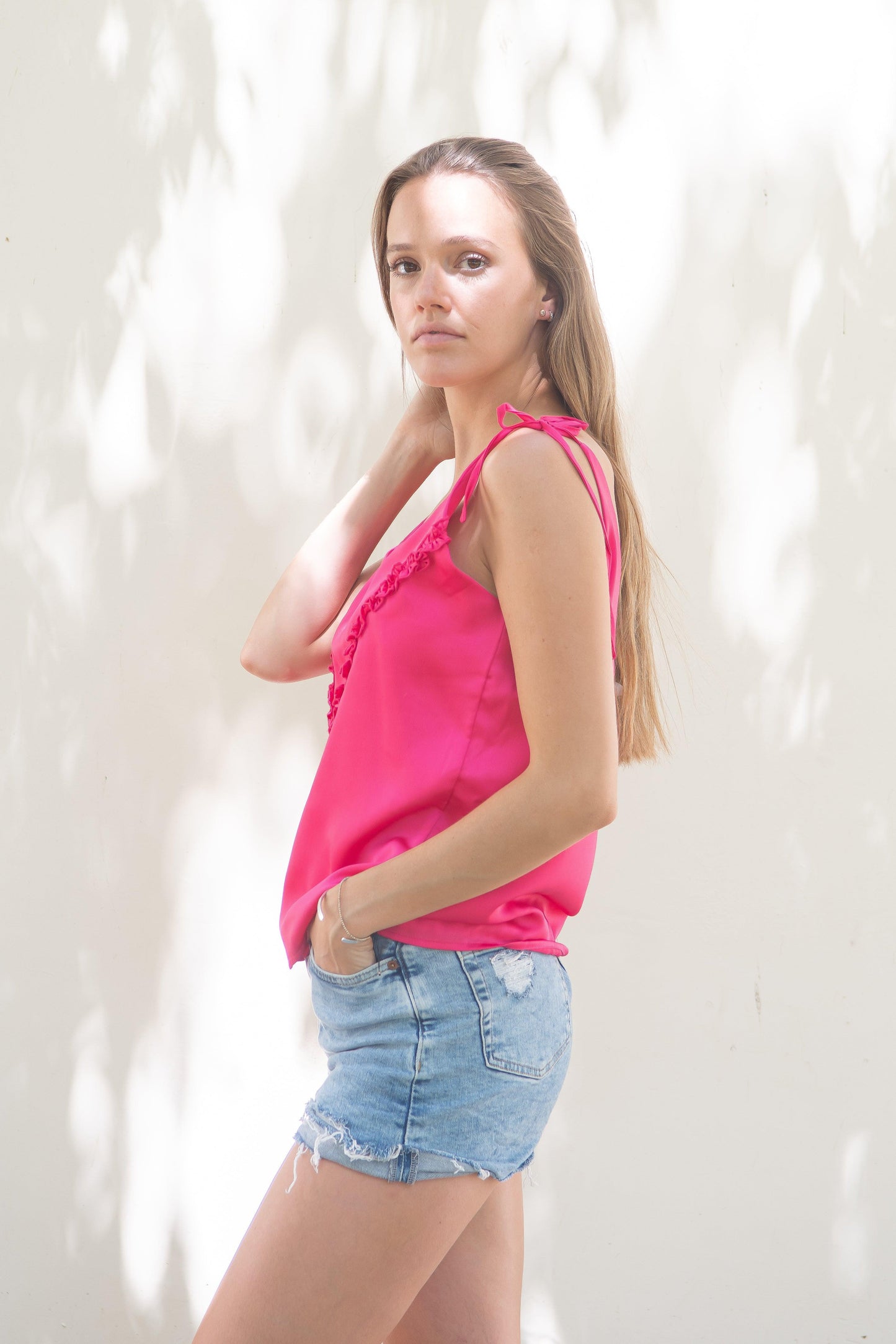 Polera Pali Magenta Básica