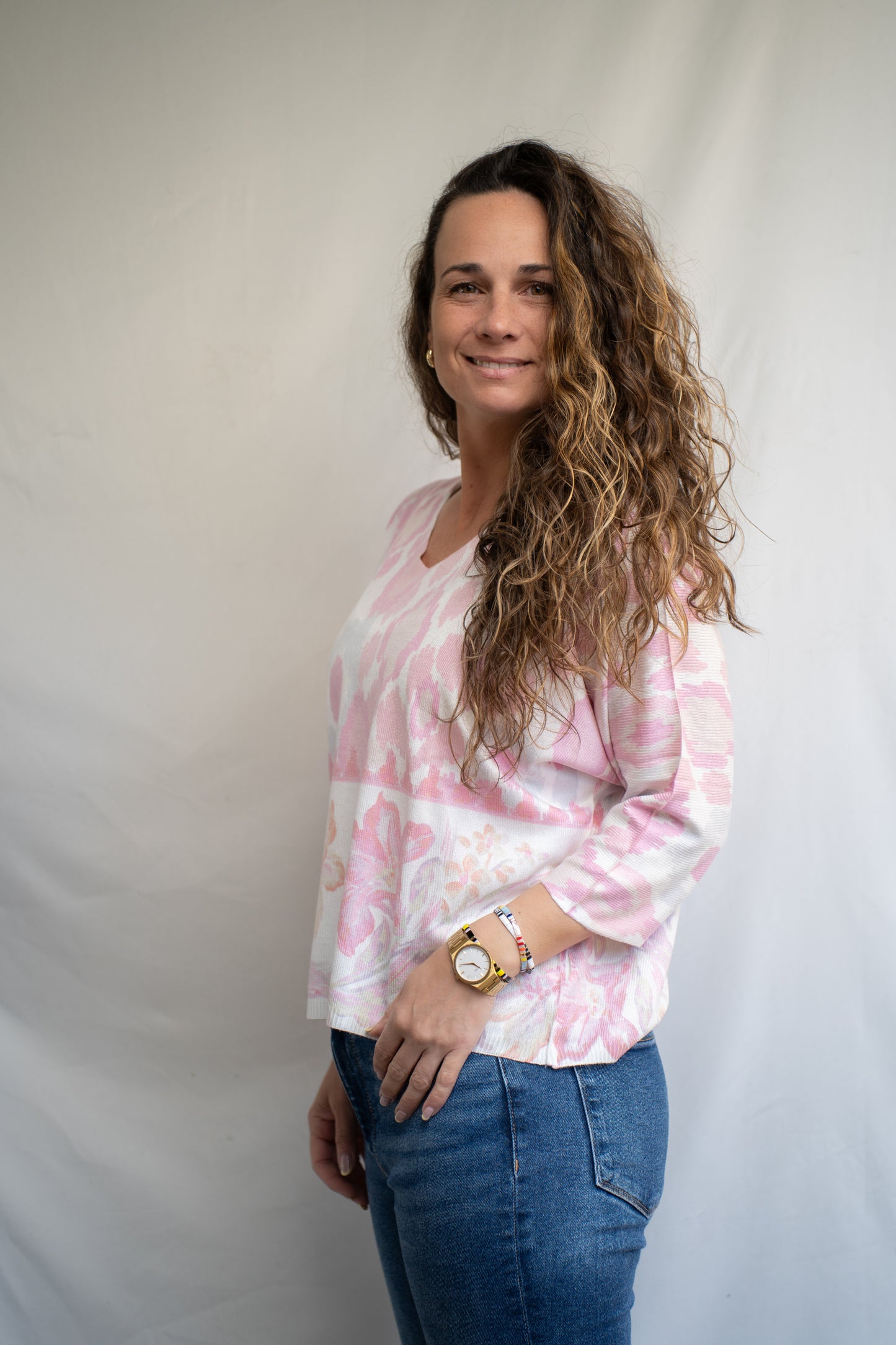 Polera Pimi Rosa Hilo