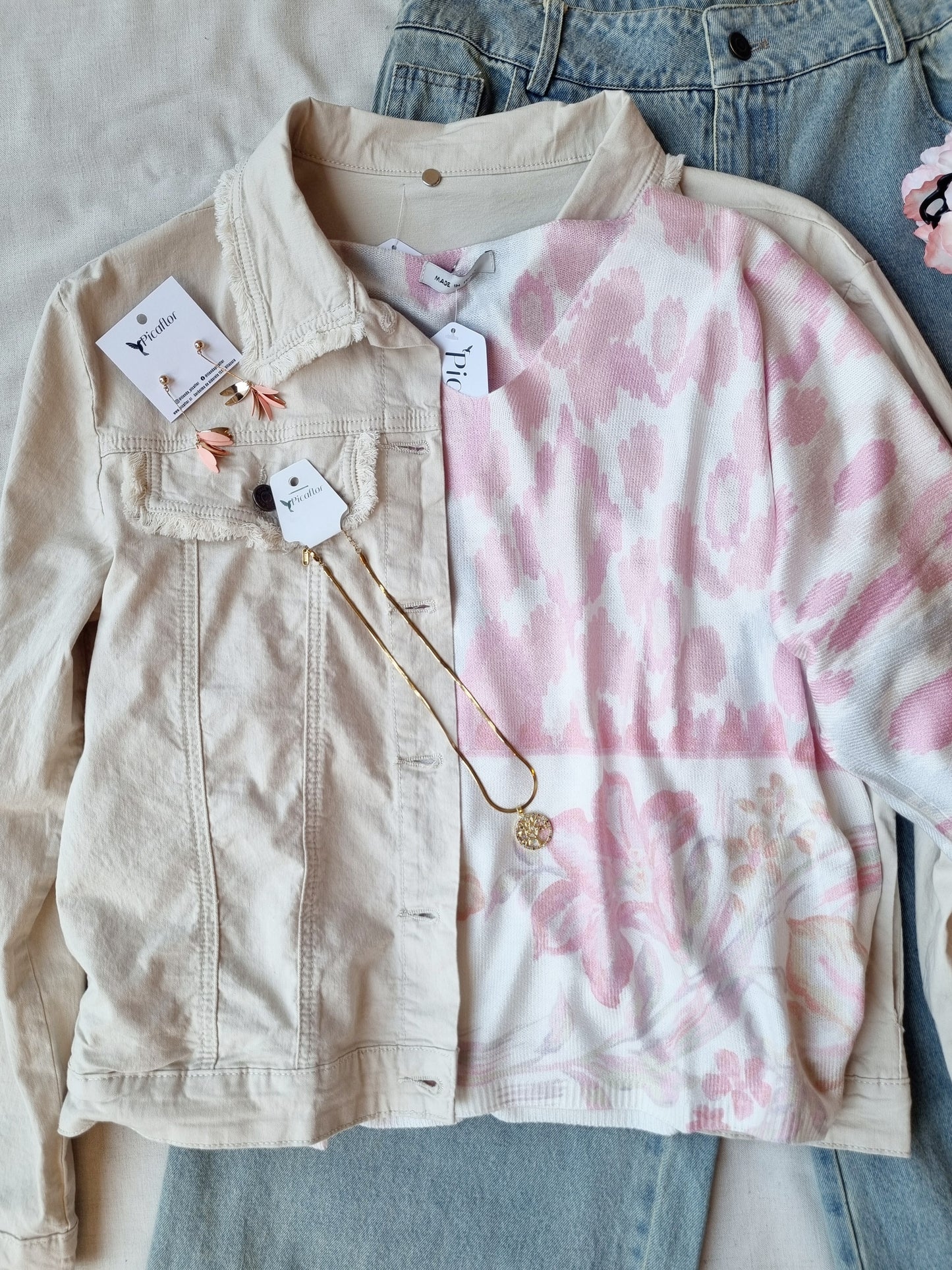 Polera Pimi Rosa Hilo