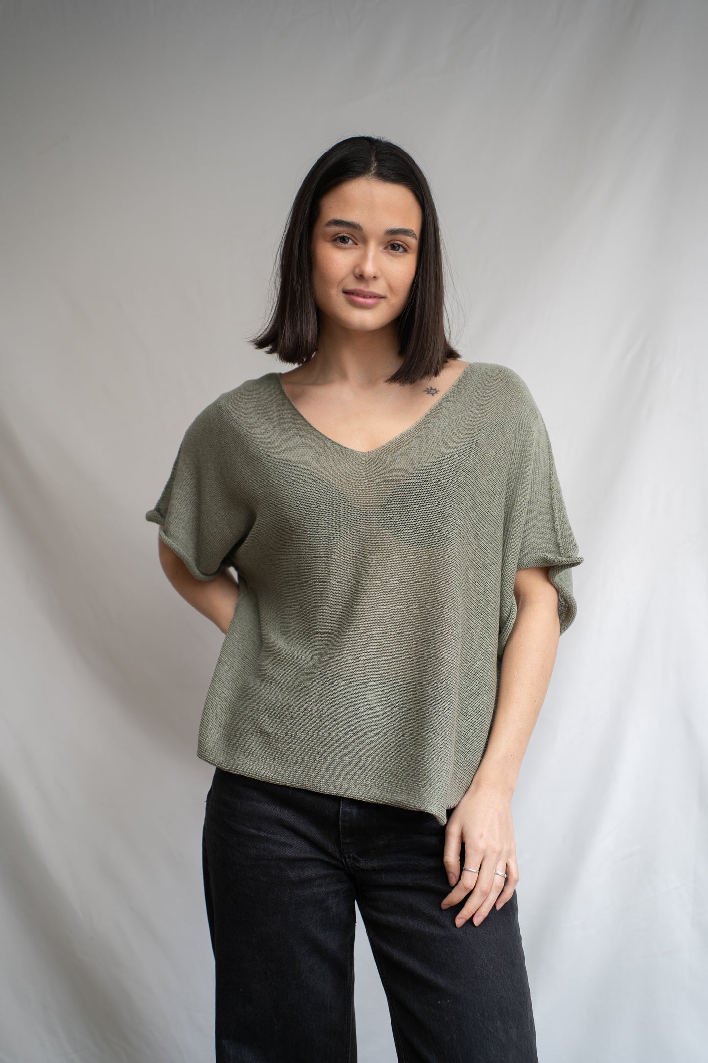 Sweater Mussa Verde Hilo-Sweater-Picaflor