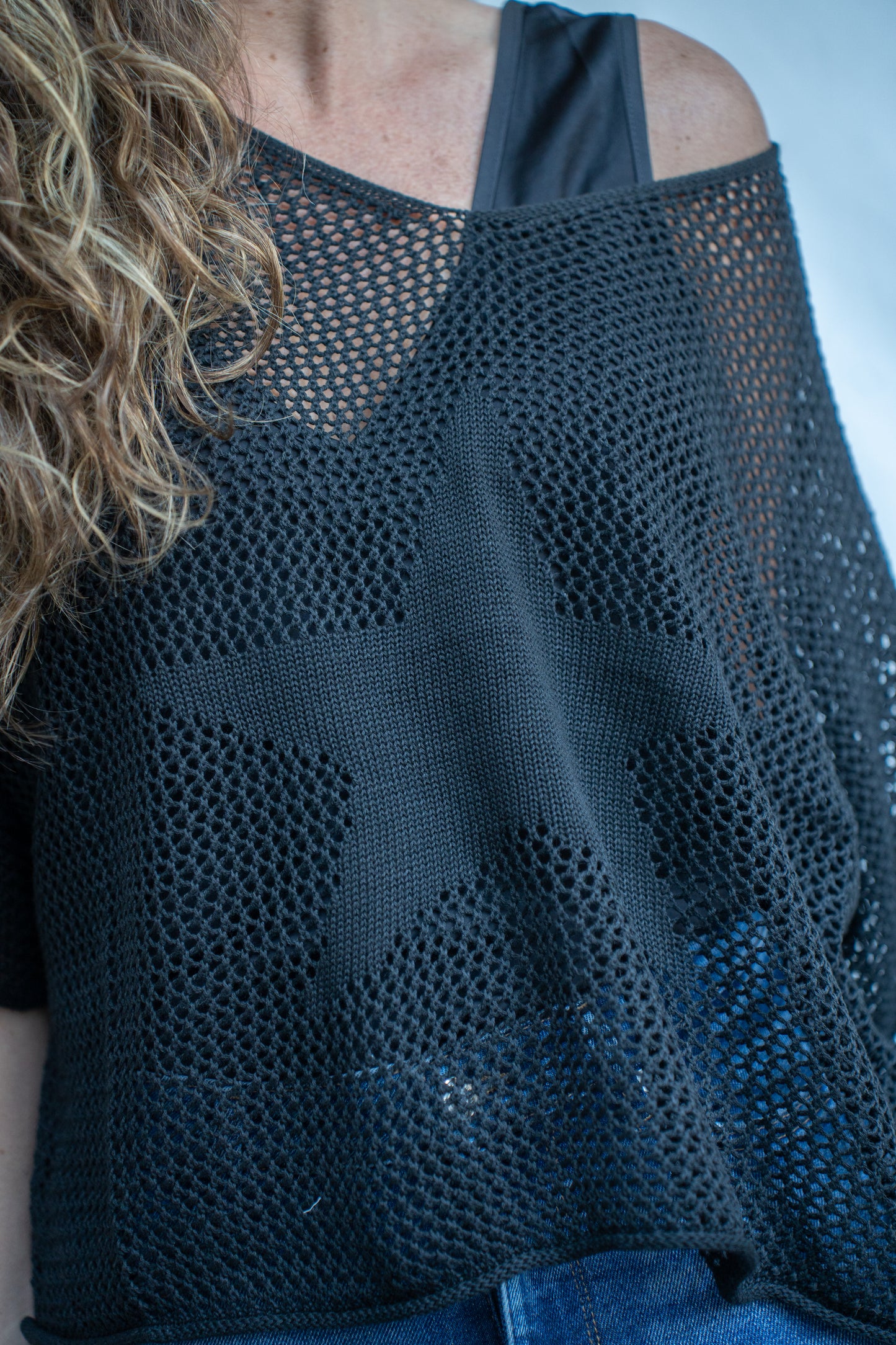 Sweater Stari Negro Tejido