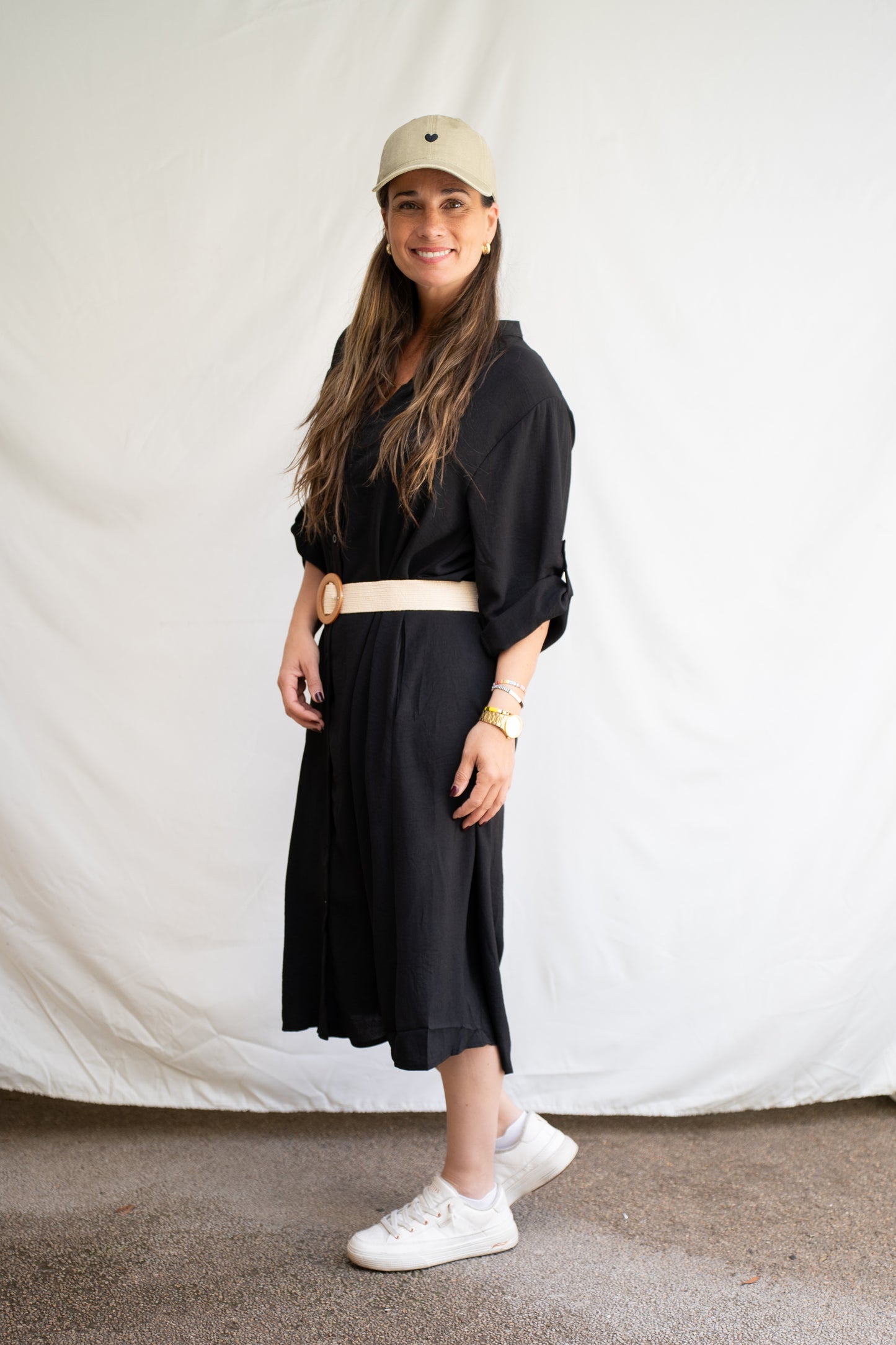 Vestido Largo Gaby Negro