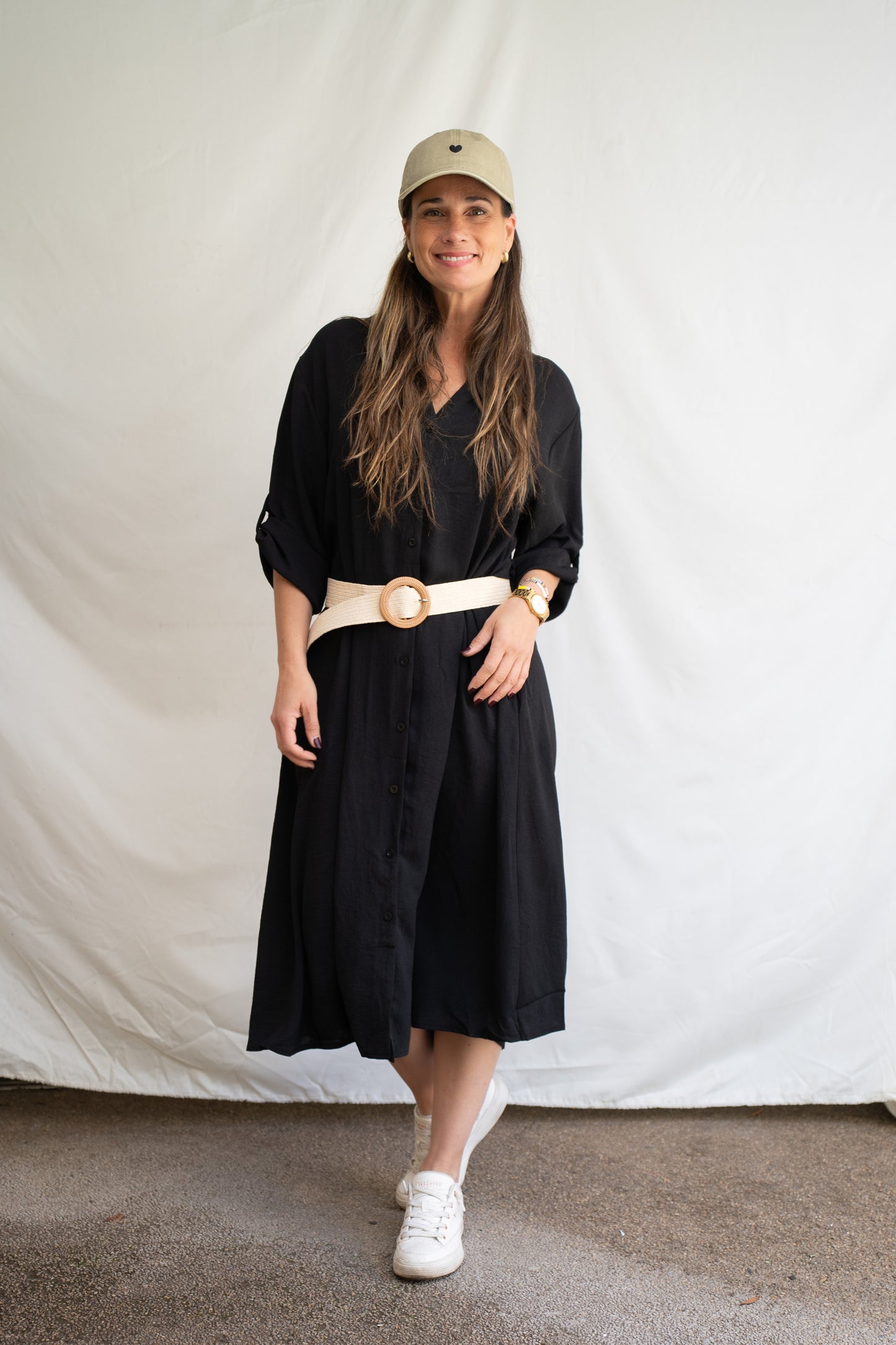 Vestido Largo Gaby Negro