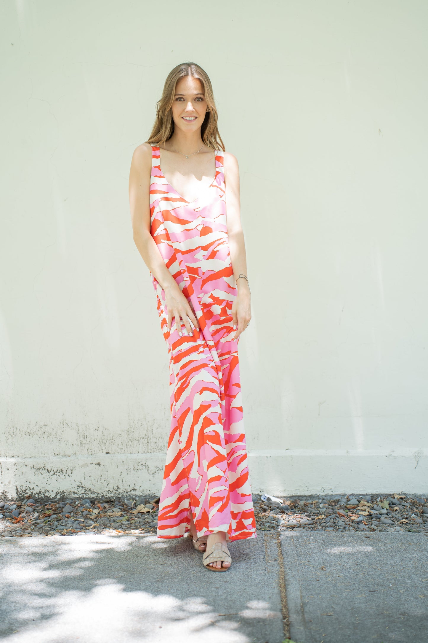 Vestido Largo Pop Rojo