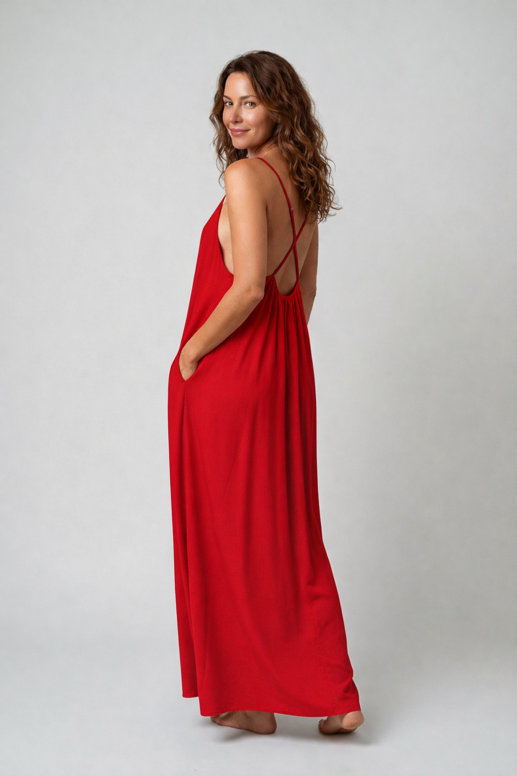 Vestido Tara Rojo