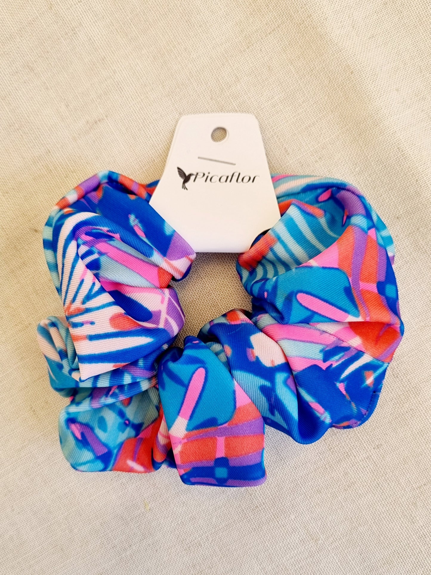 Scrunchies Blues Azul Claro