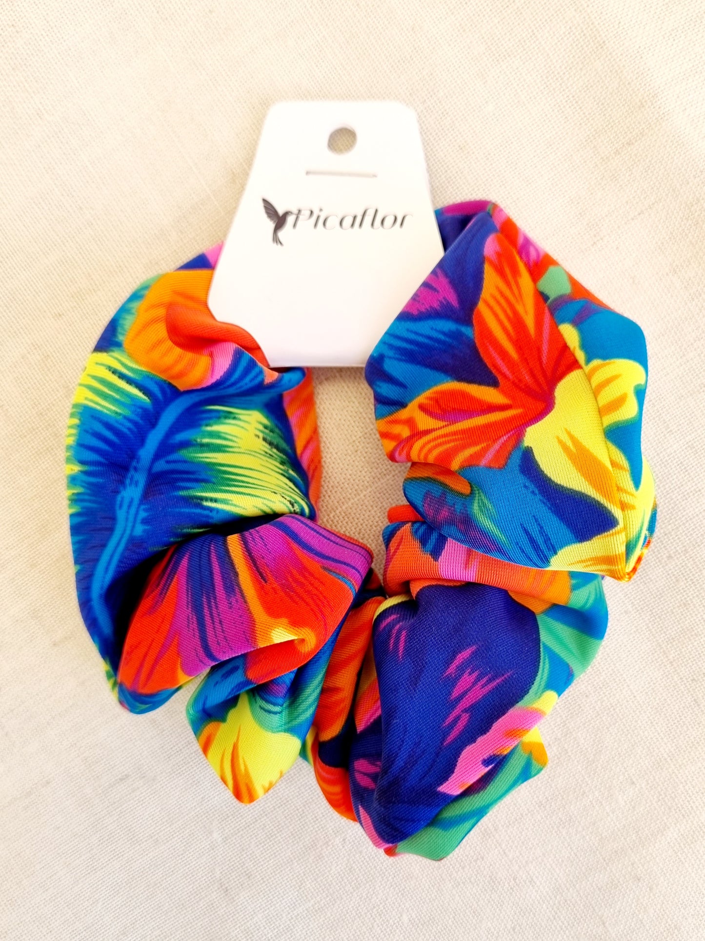 Scrunchie Blues Azul