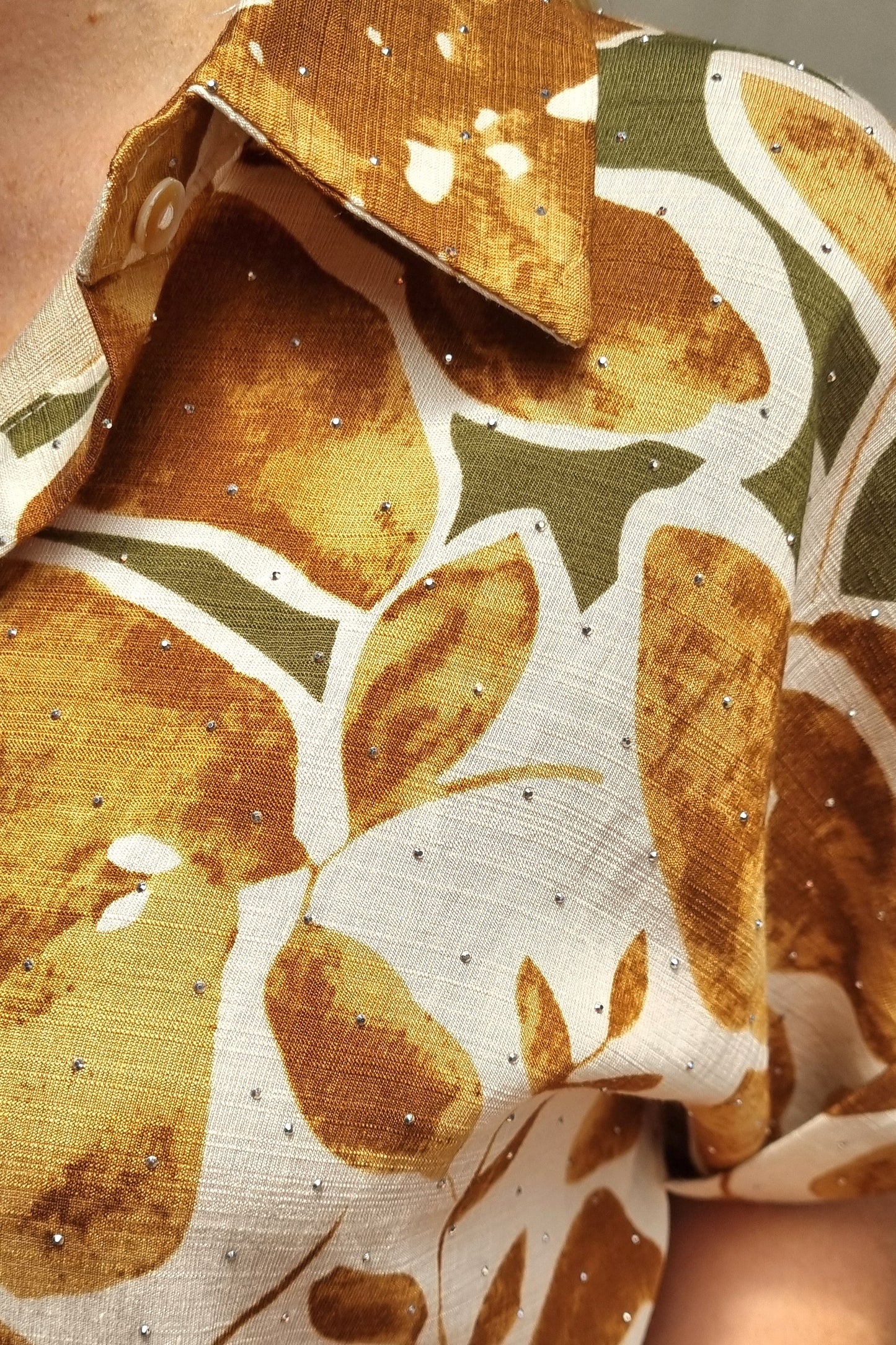 Vestido Camisero Kari Camel