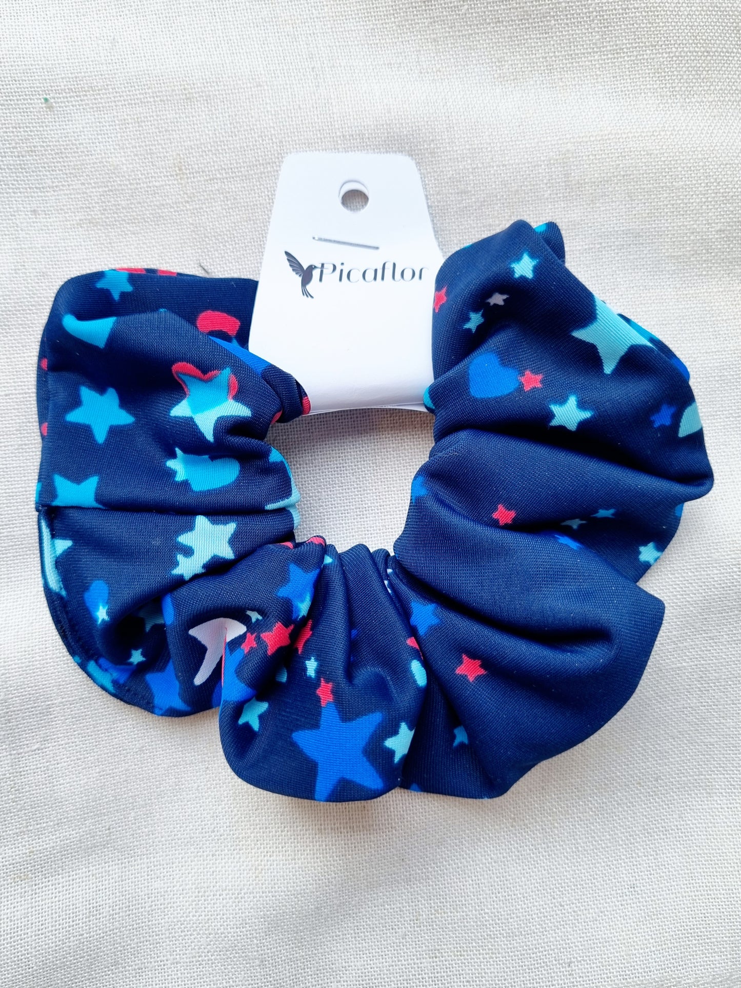 Scrunchie Blues Azul Marino