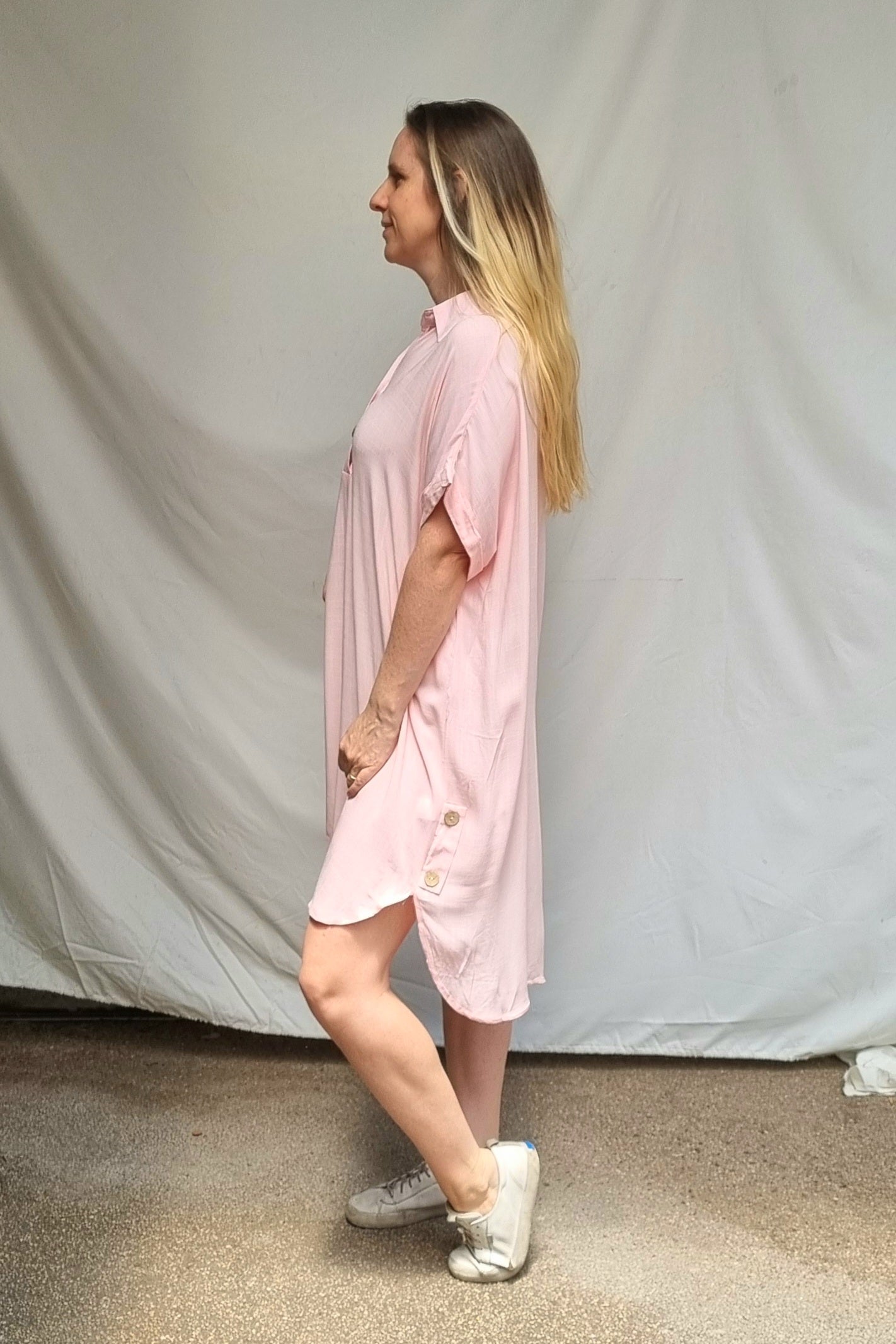 Vestido Zule Rosa