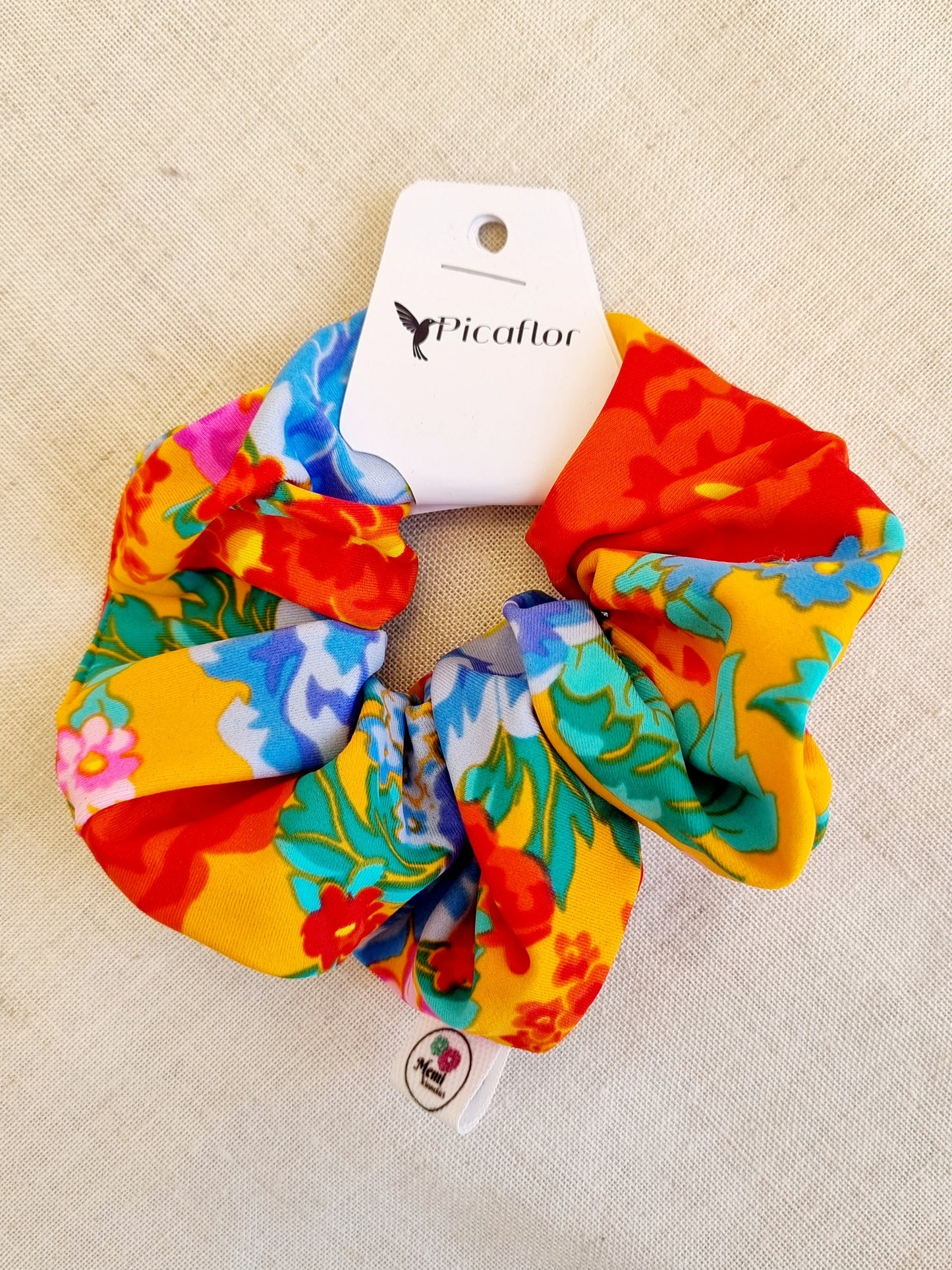 Scrunchie Blues Rojo