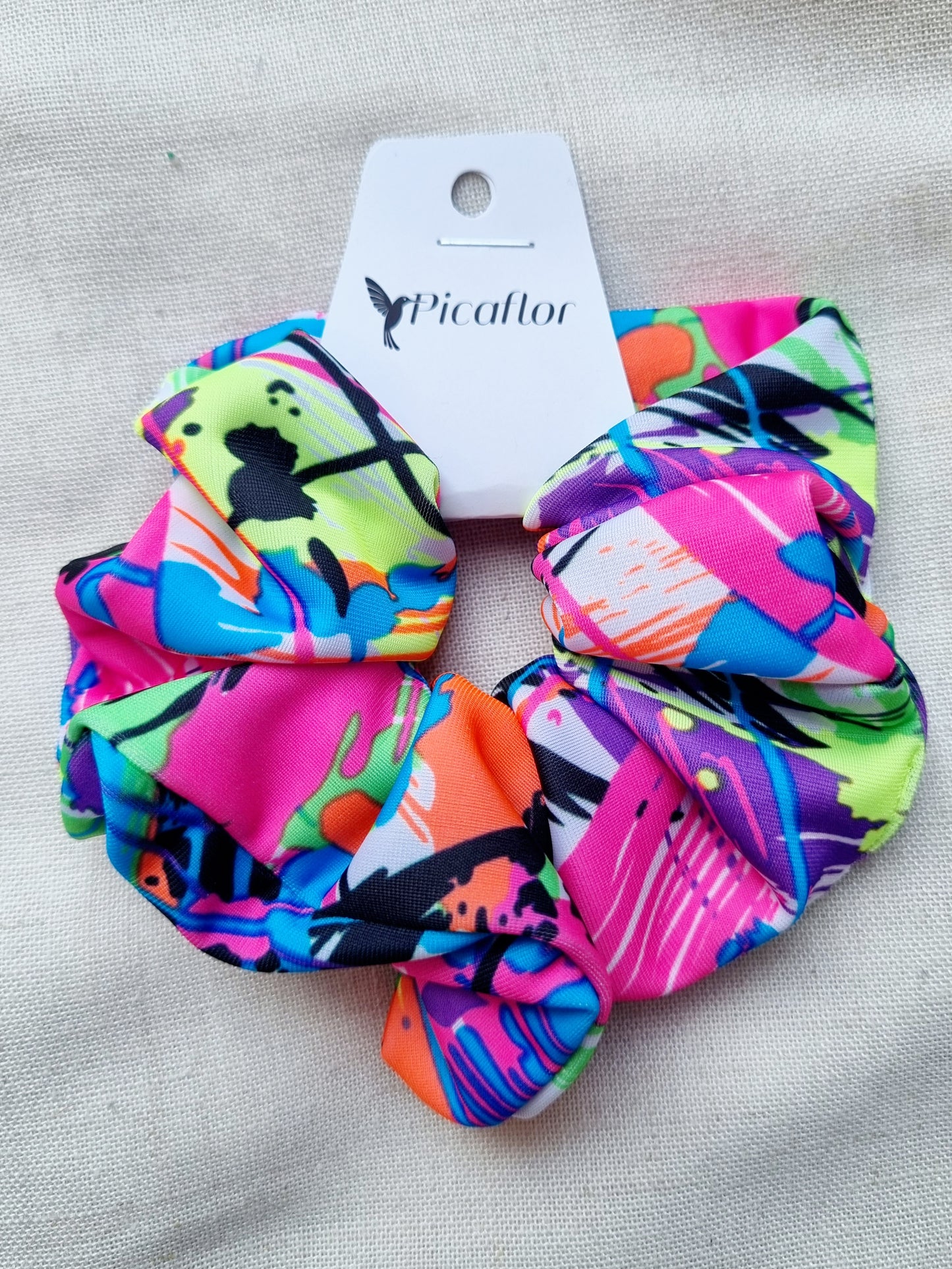 Scrunchie Blues Fluor