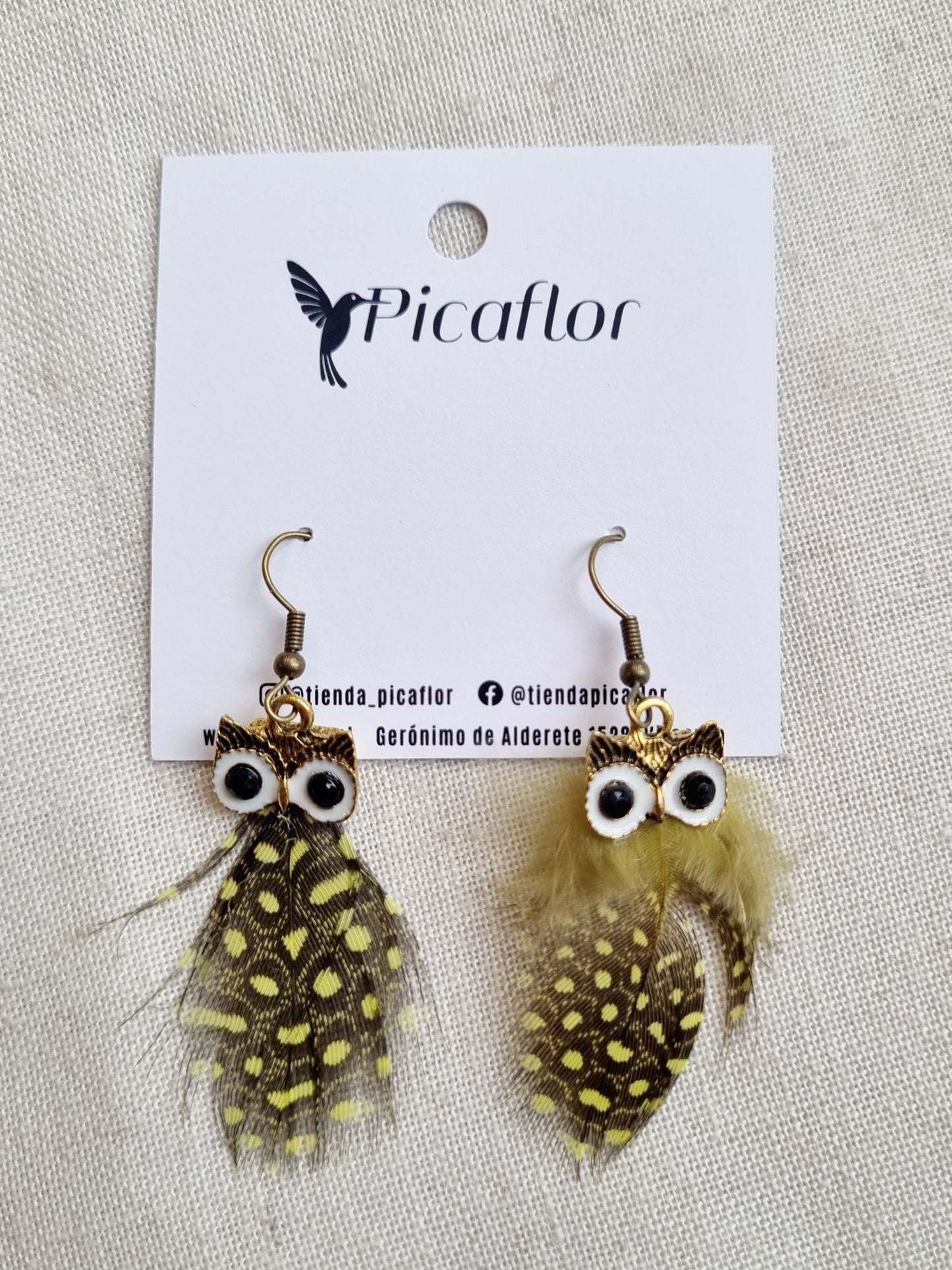 Aro Buho Amarillo