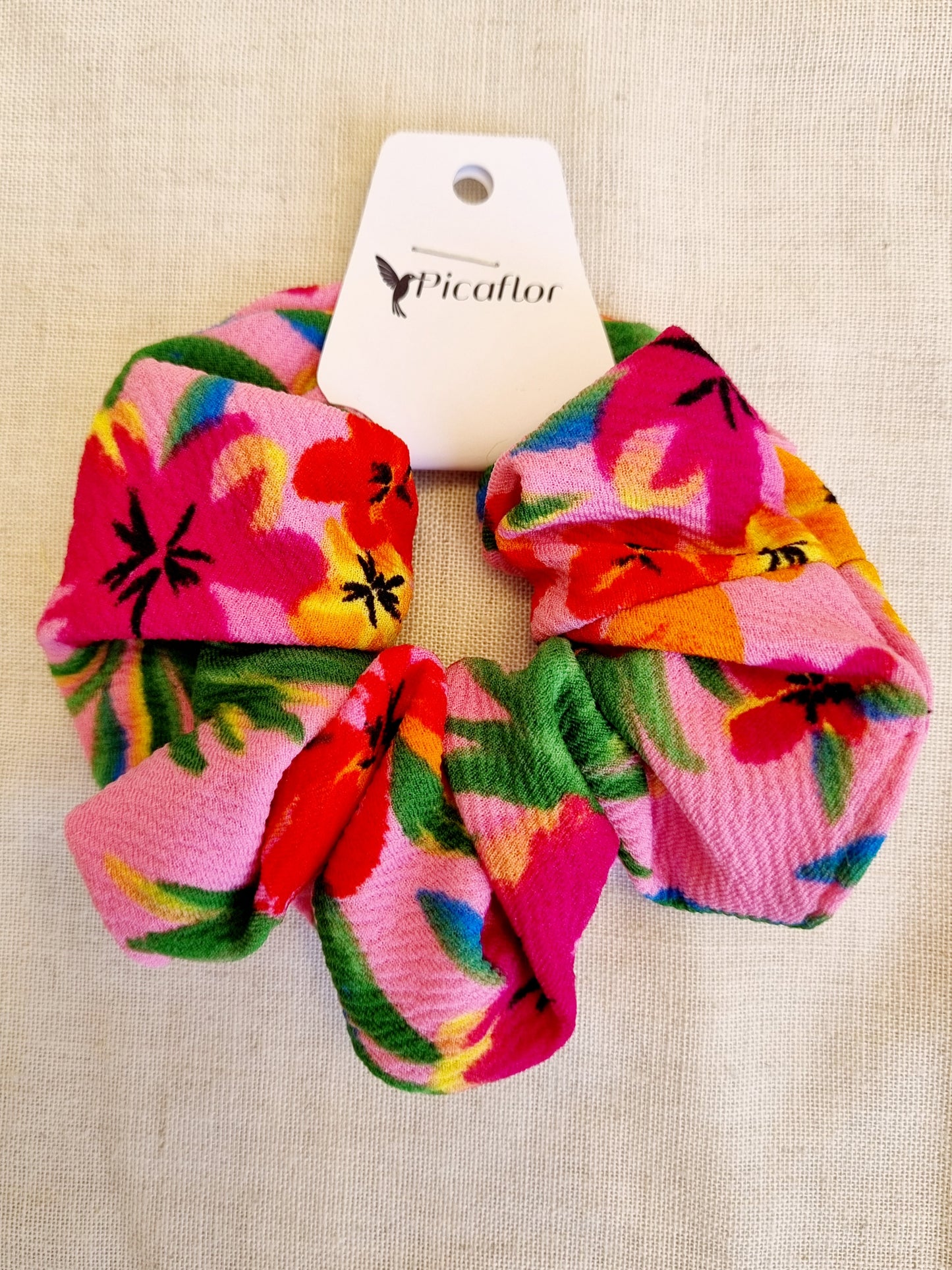 Scrunchie Blues Rosado