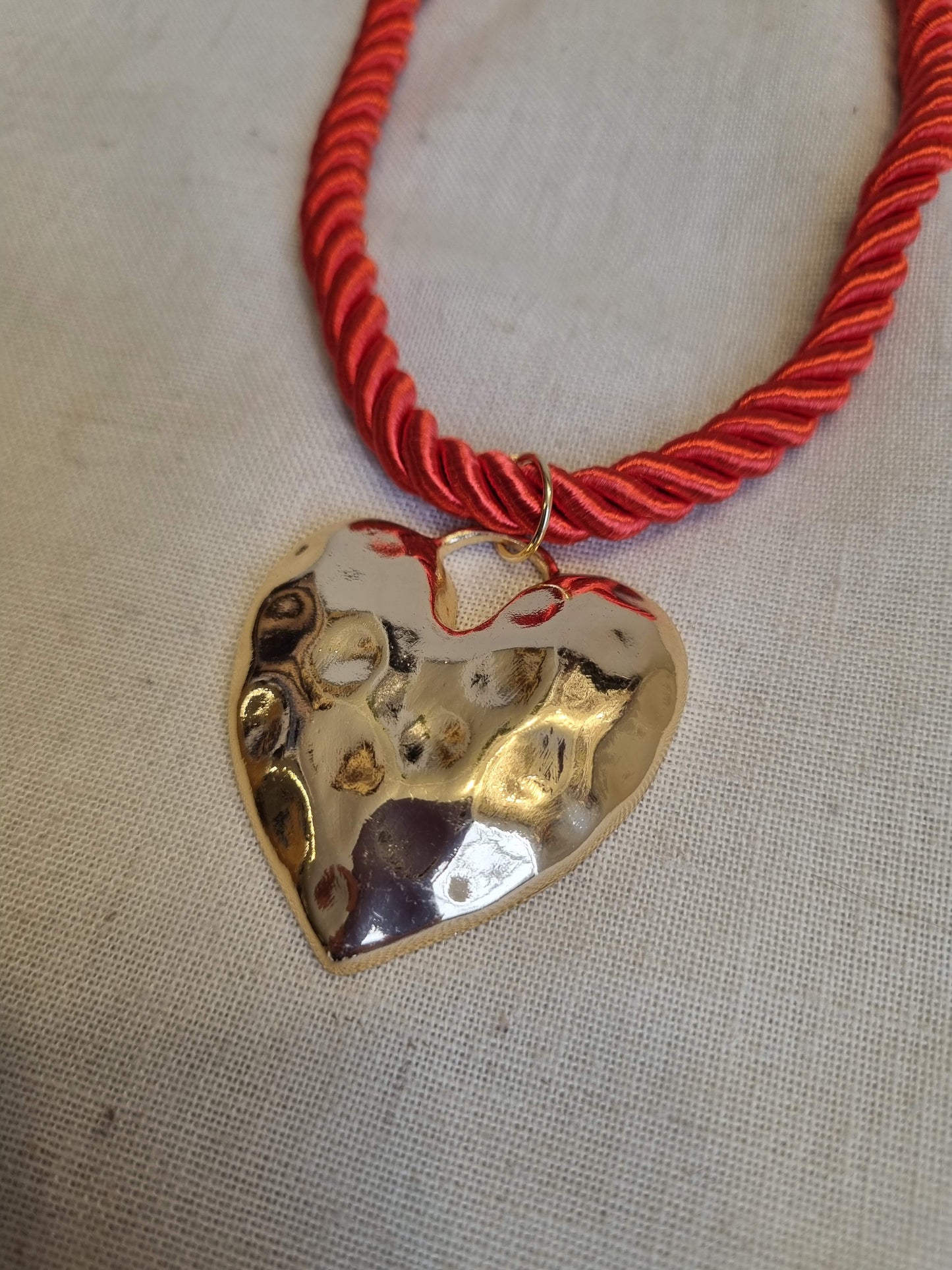 Collar Cordi Rojo