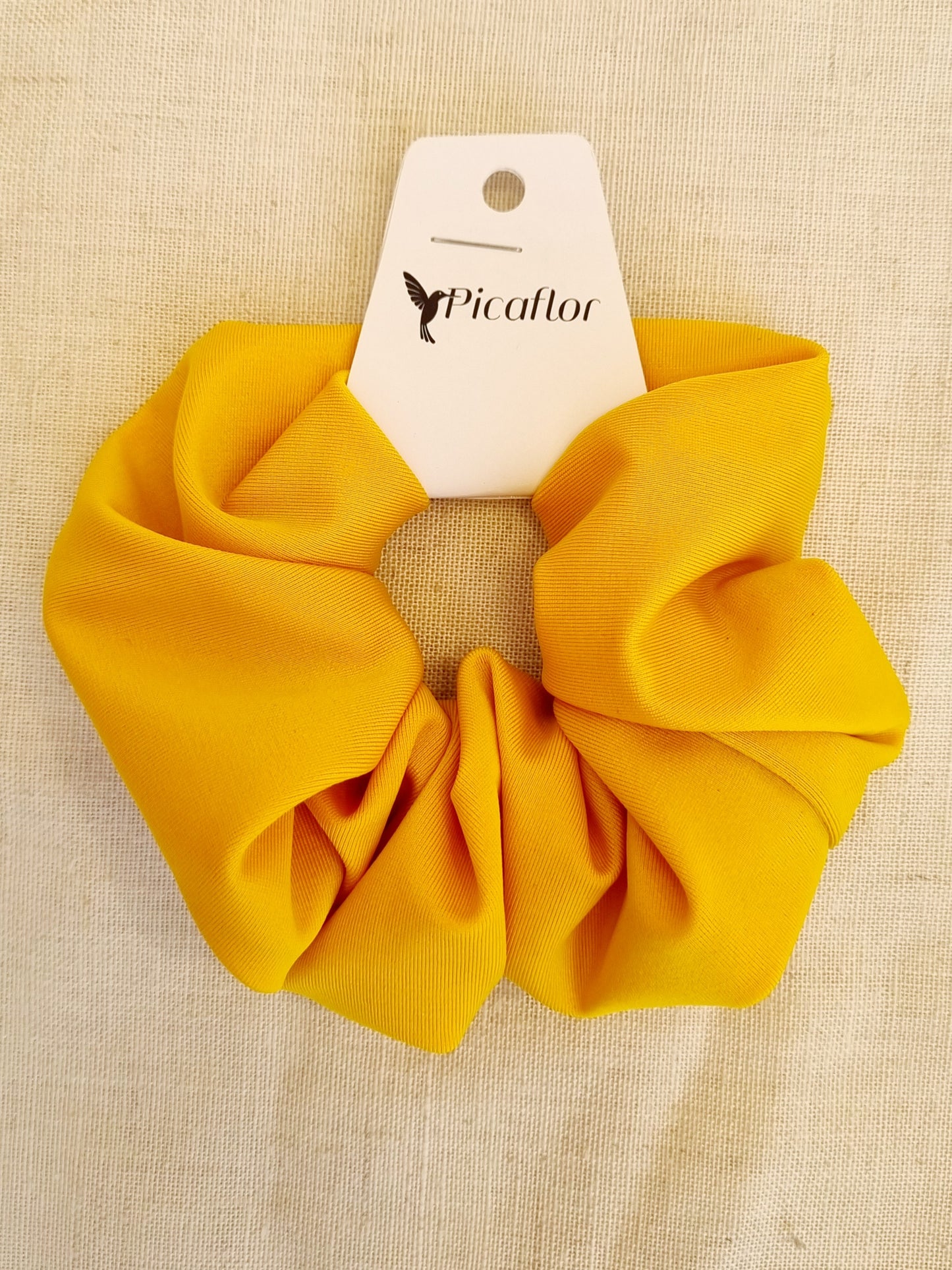 Scrunchie Jazz Mostaza