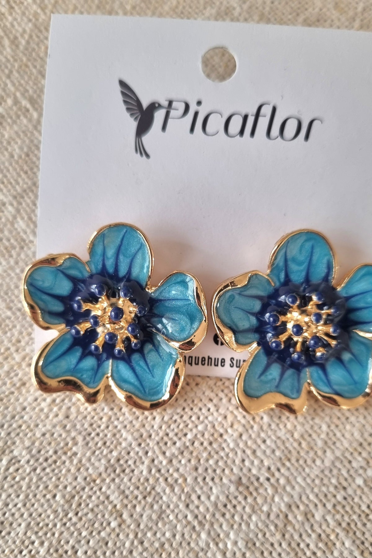 Aro Flor Azul