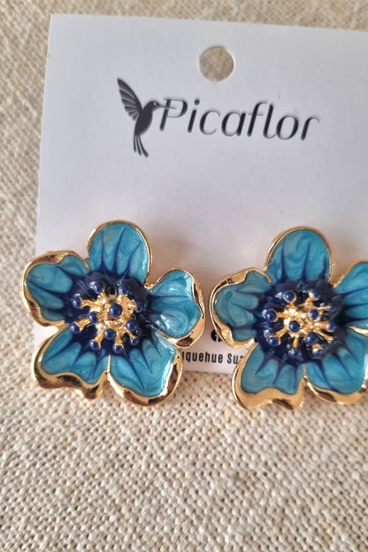 Aro Flor Azul